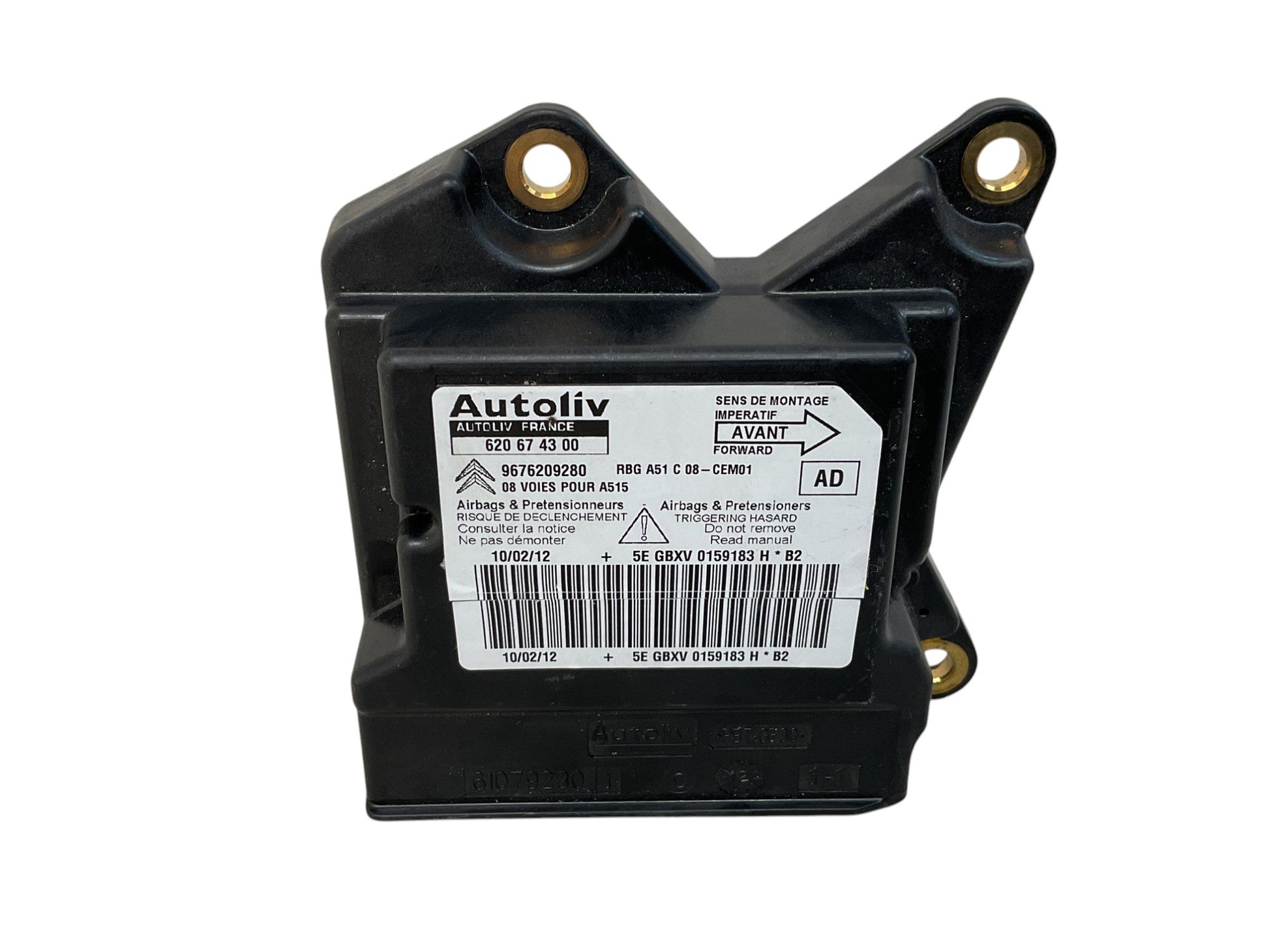 Centralita Airbag Citroen C3 2009 - 2016 - 9676209280