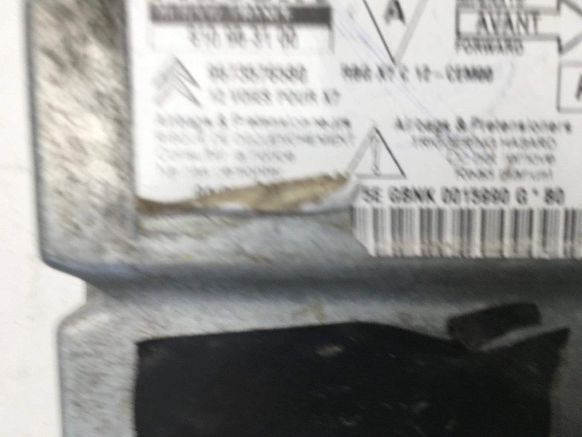 Centralita Airbag Citroen C5 II - 9673576580