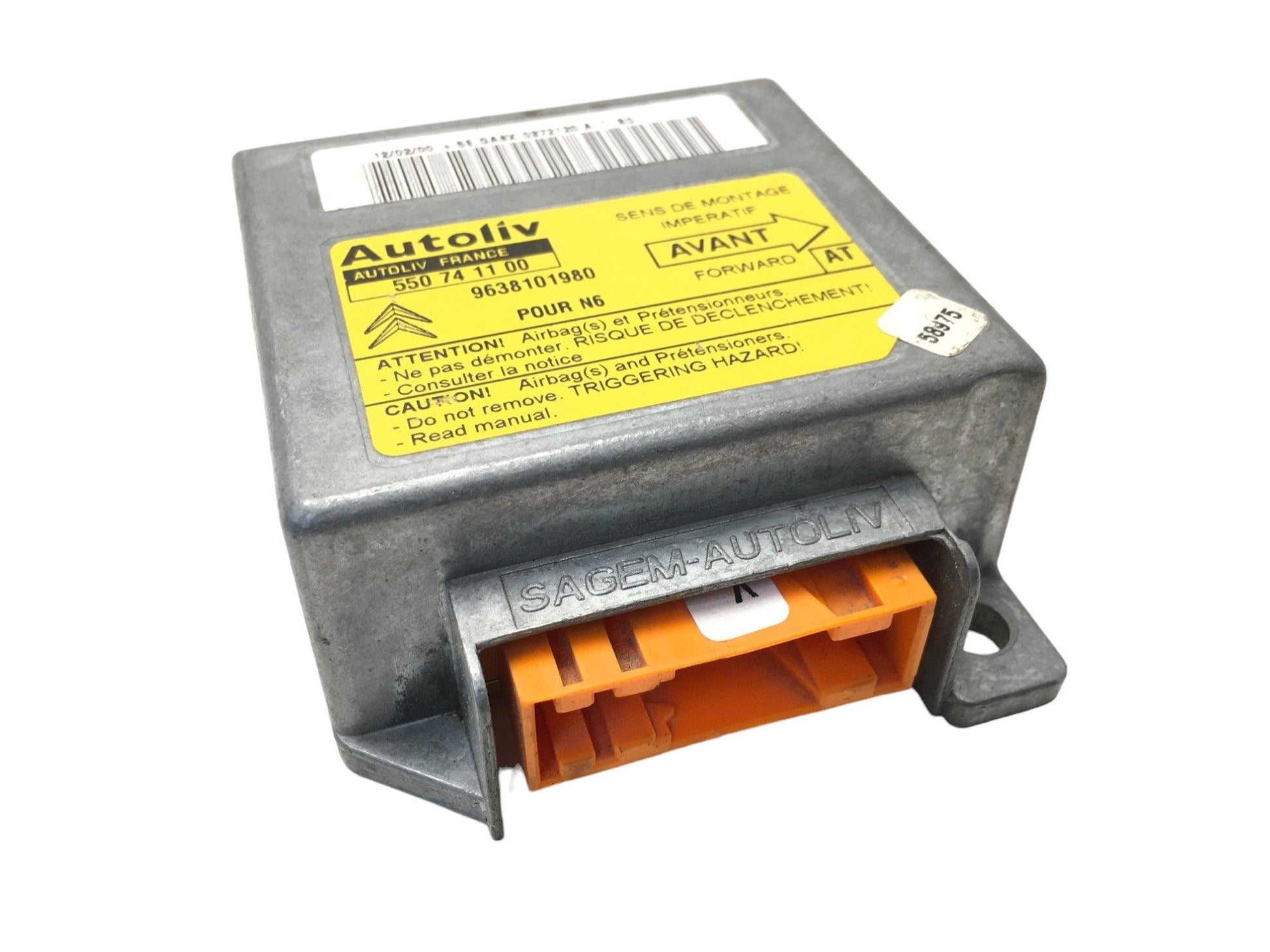 Centralita Airbag Citroen Xsara - 9638101980