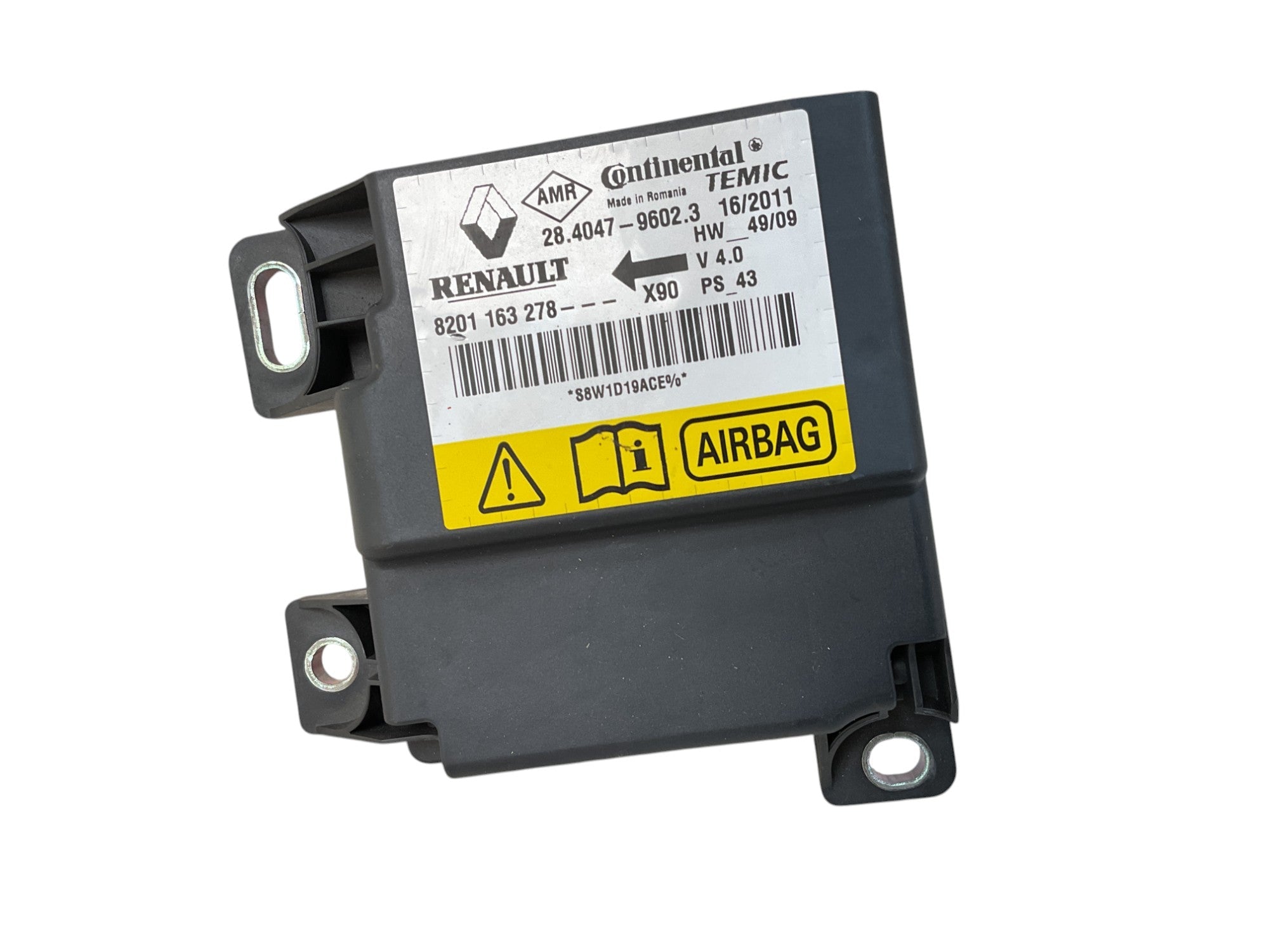 Centralita Airbag Dacia Sandero 2012 - 2020 - 8201163278