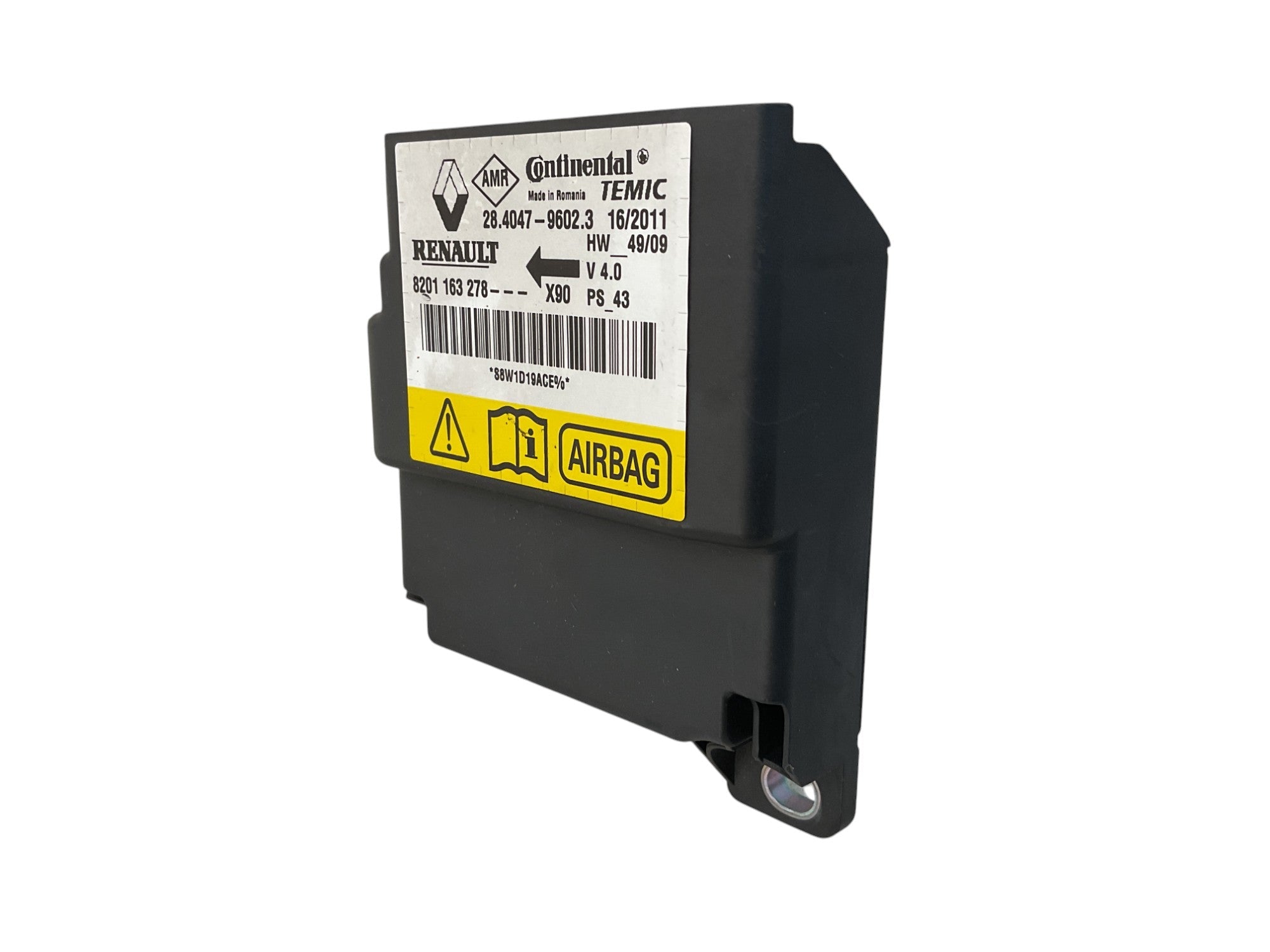 Centralita Airbag Dacia Sandero 2012 - 2020 - 8201163278