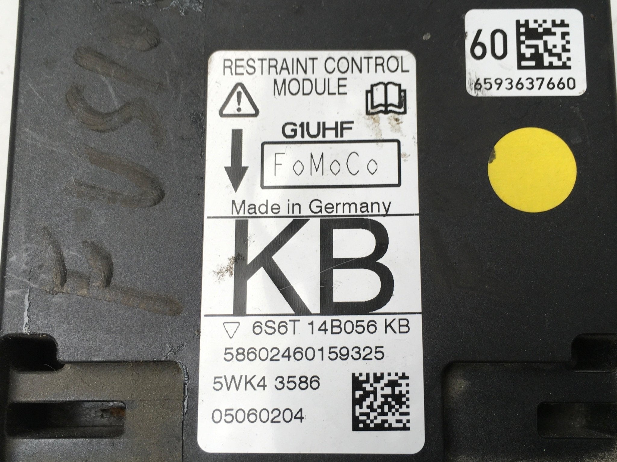 Centralita airbag Ford Fiesta V - 5WK43586