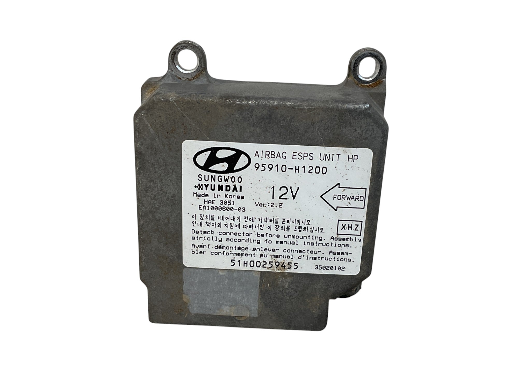 Centralita Airbag Hyundai Terracan 01 - 07 - 95910 - H1200