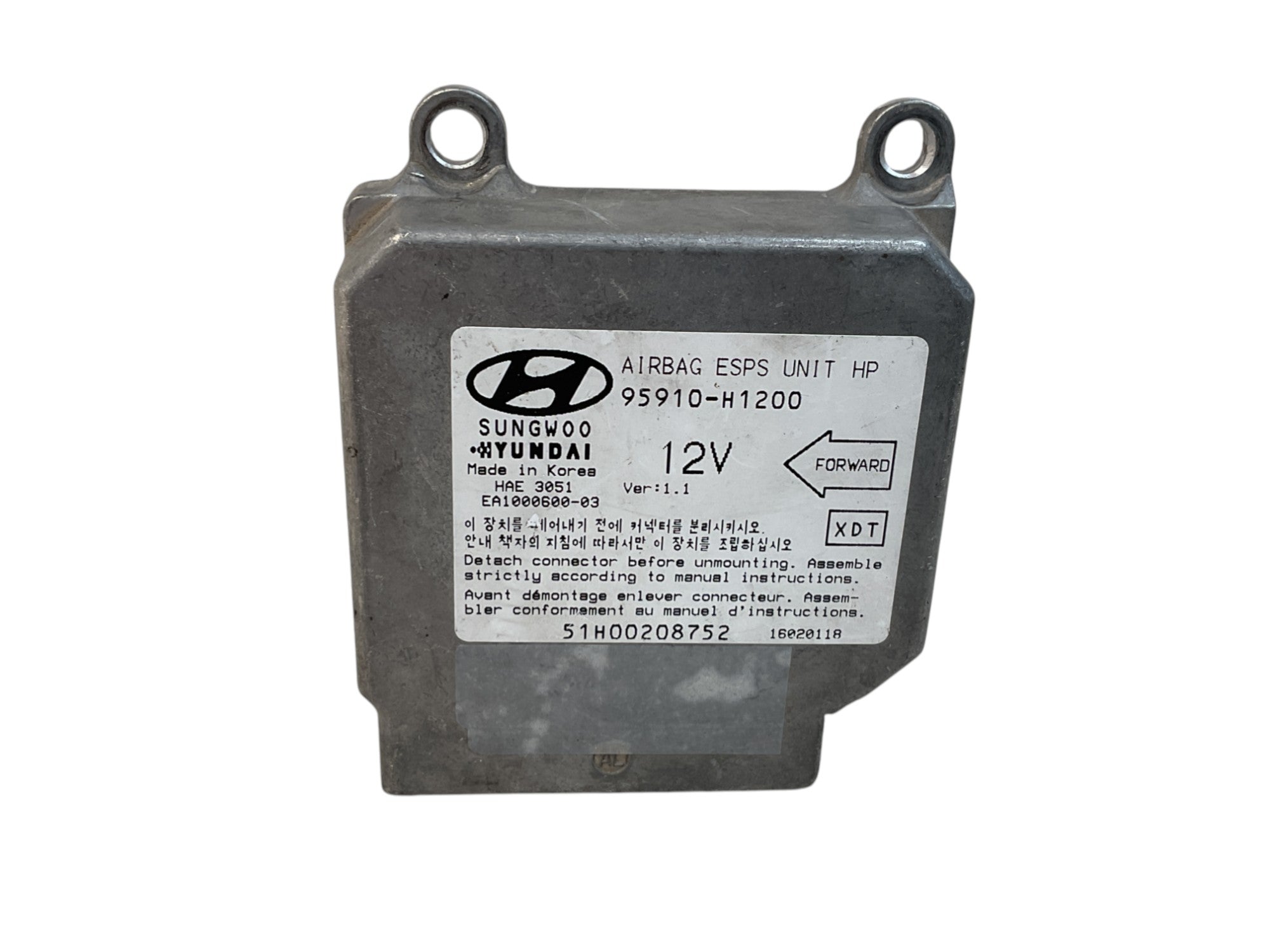 Centralita Airbag Hyundai Terracan 2001 - 2007 - 95910H1200