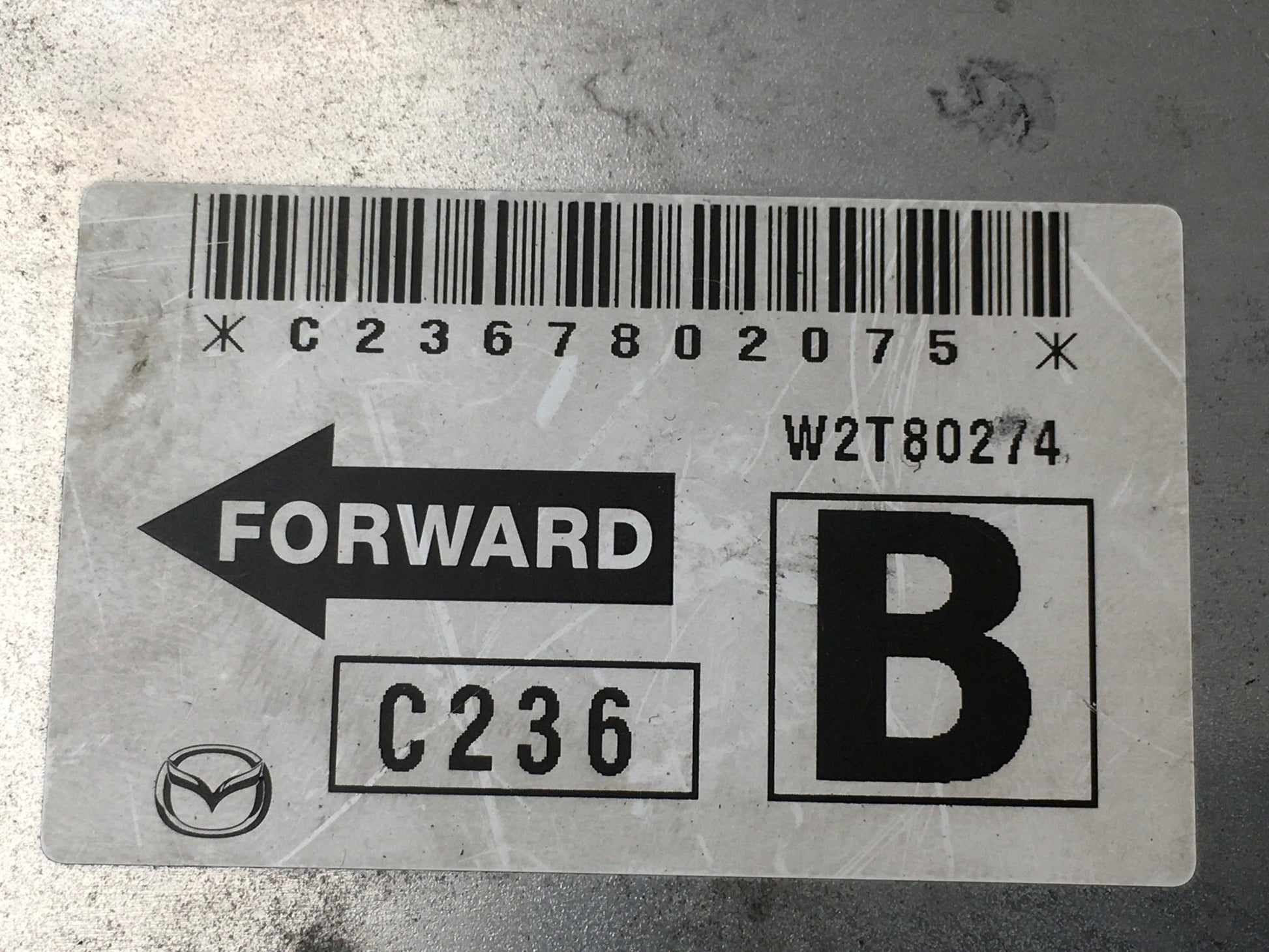 Centralita Airbag Mazda 5 - W2T80274