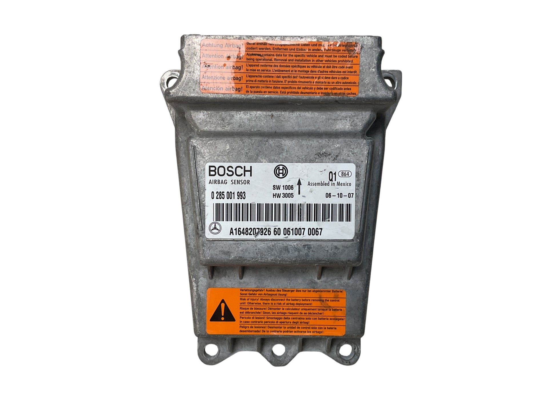 Centralita Airbag Mercedes Clase M 05 - 11 - A1648207926