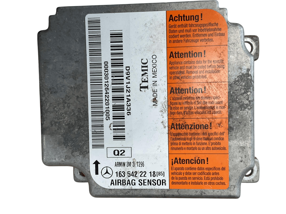Centralita Airbag Mercedes M 97-05 - A1634100502 _