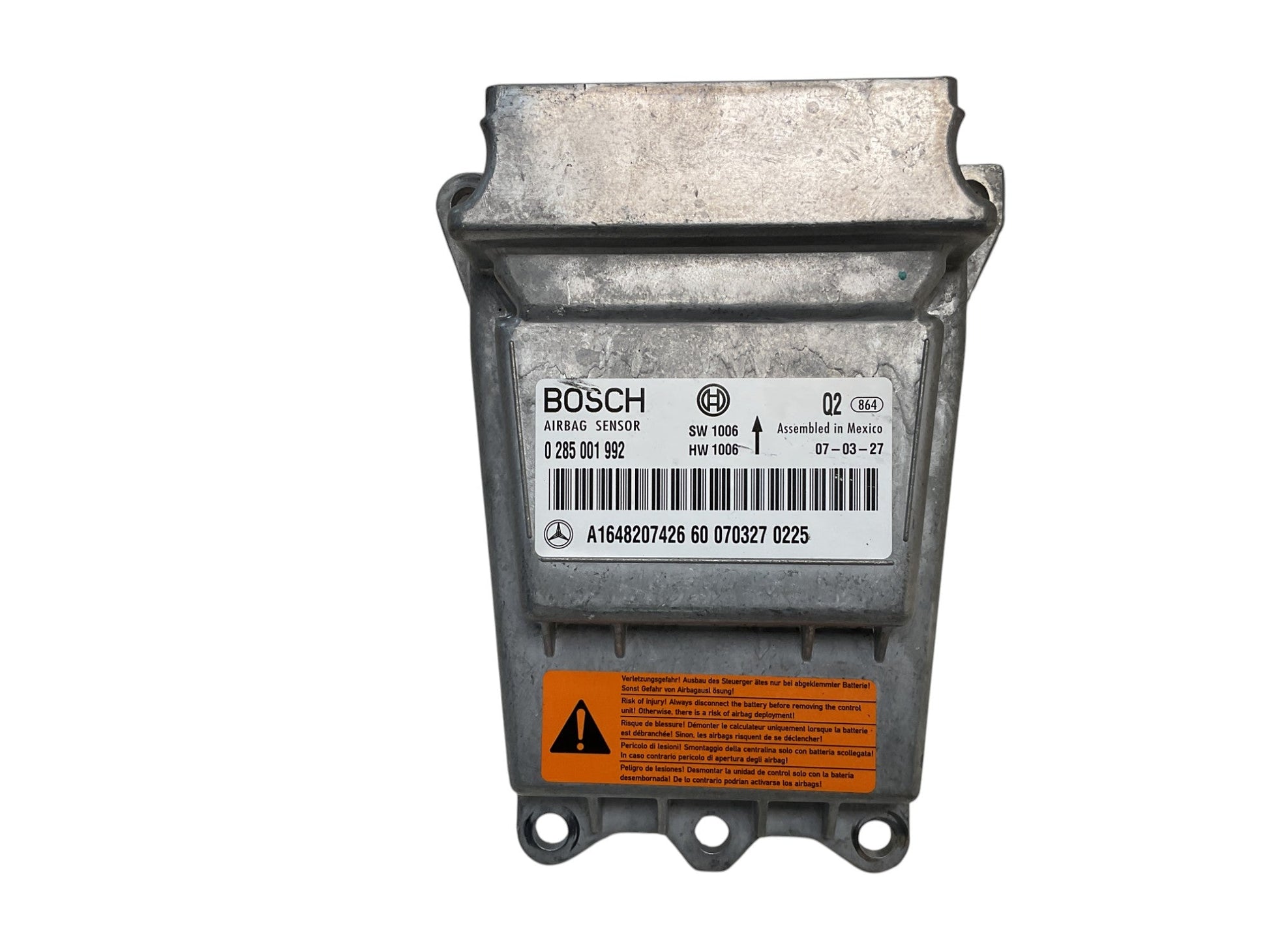 Centralita Airbag Mercedes R 2004 - 2013 - A1648207426