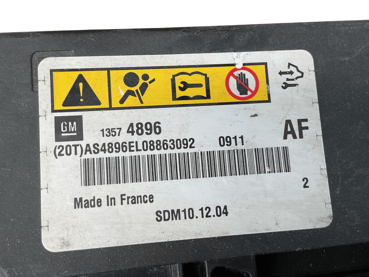 Centralita Airbag Opel Astra 09-15 - 13574896