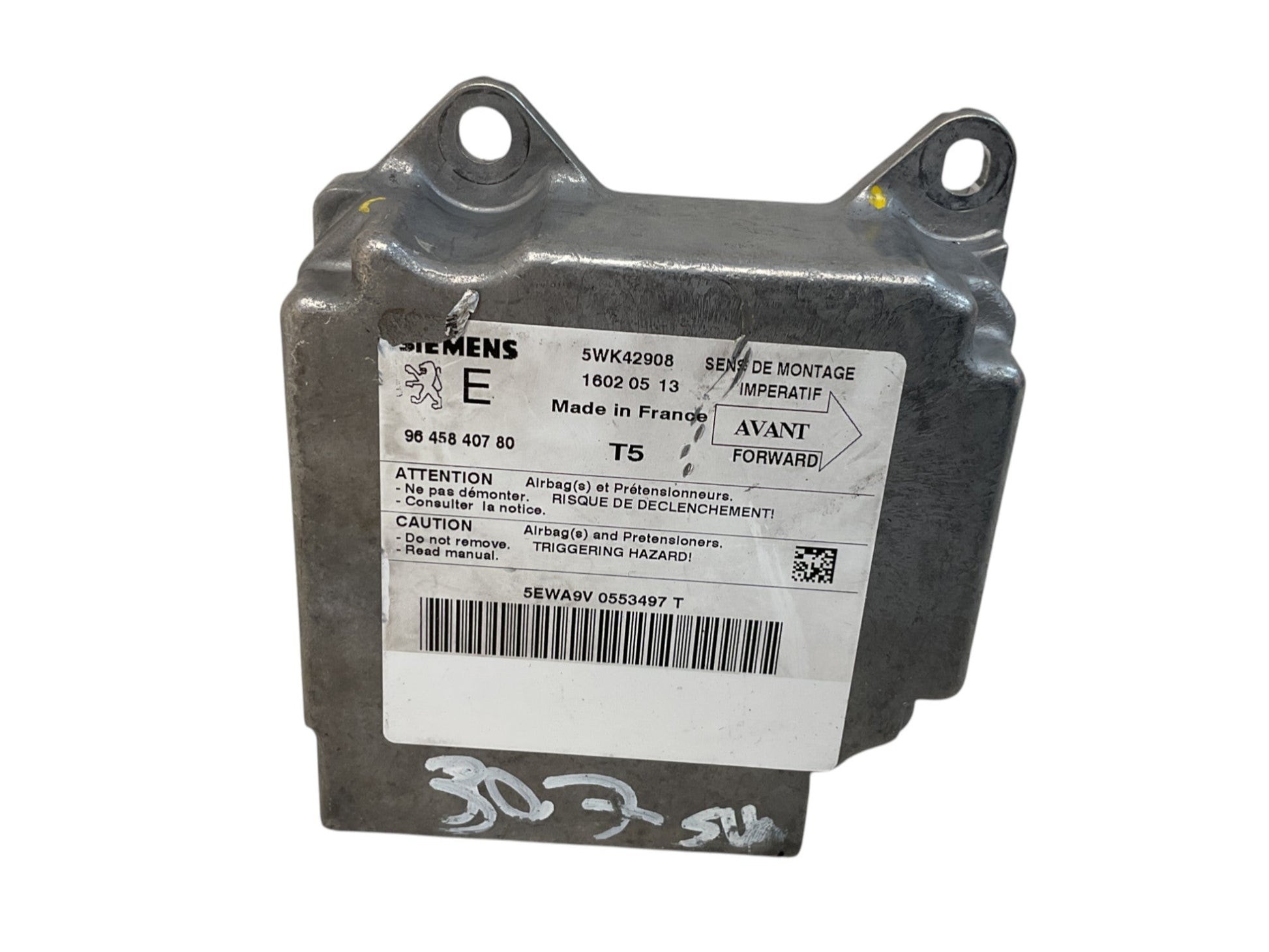 Centralita Airbag Peugeot 307 - 9645840780