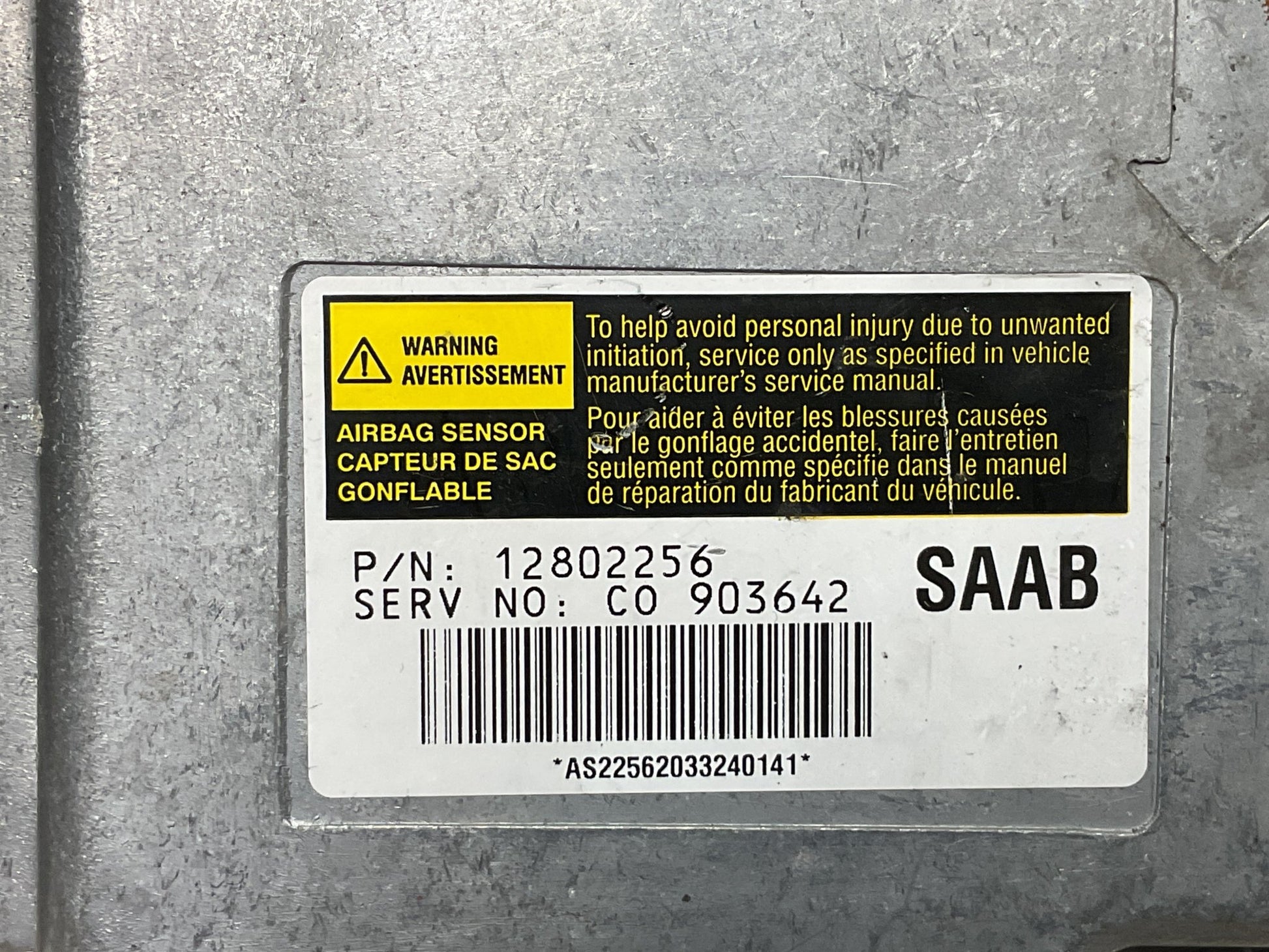 Centralita Airbag Saab 9 - 3 2002 - 2014 - 12802256