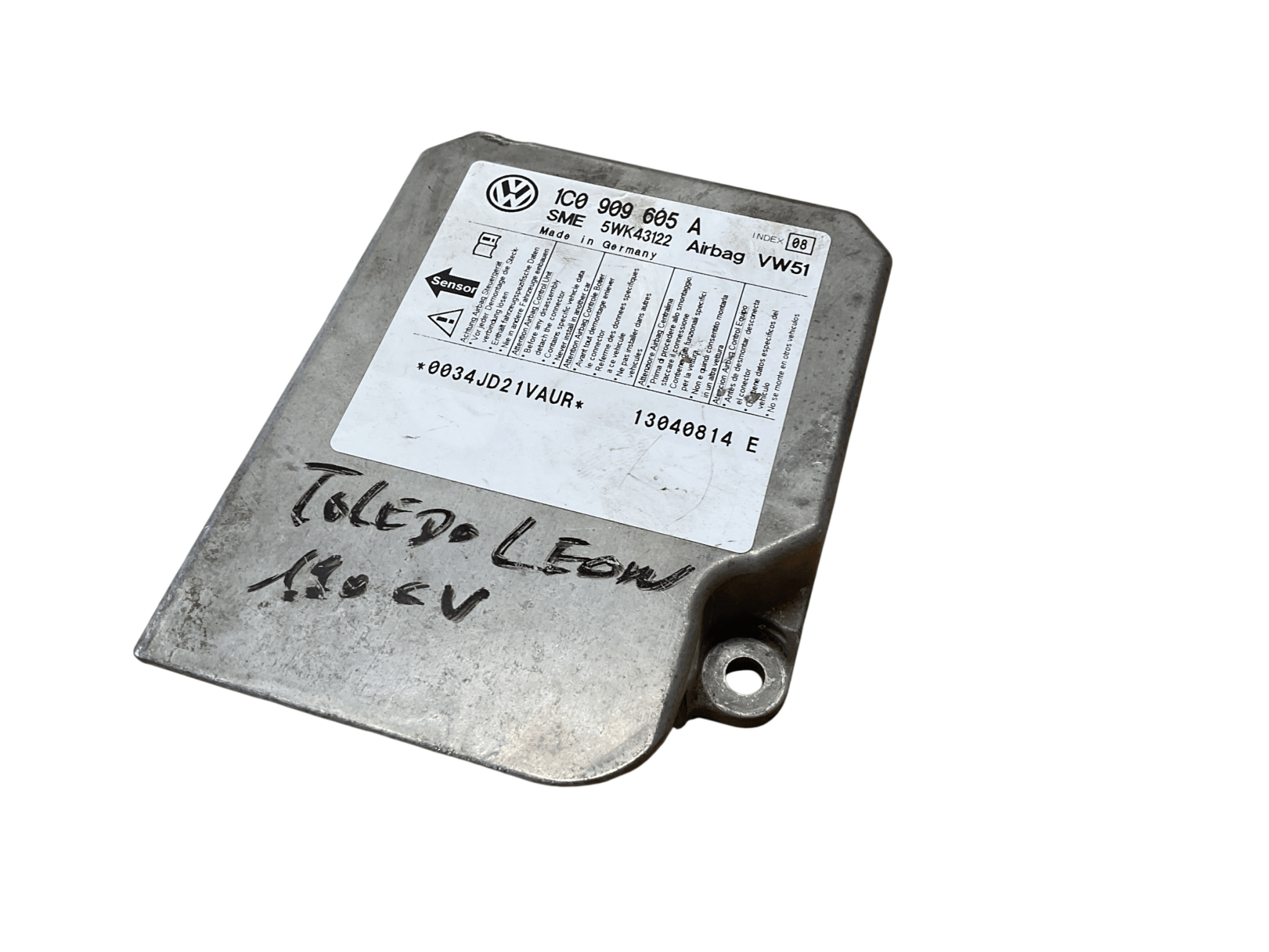 Centralita Airbag SEAT 1C0909605A - 1C0909605A