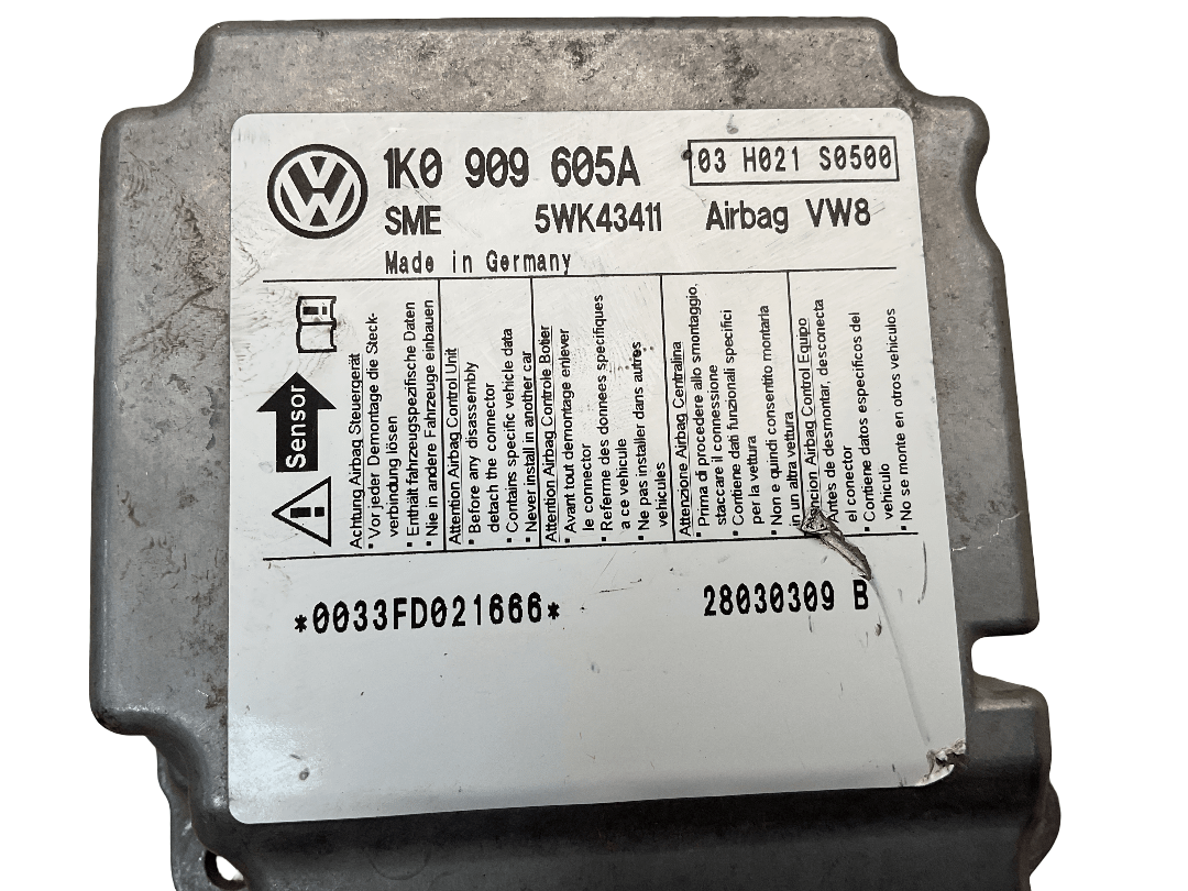 Centralita airbag Vag 1K0909605A - 1K0909605A