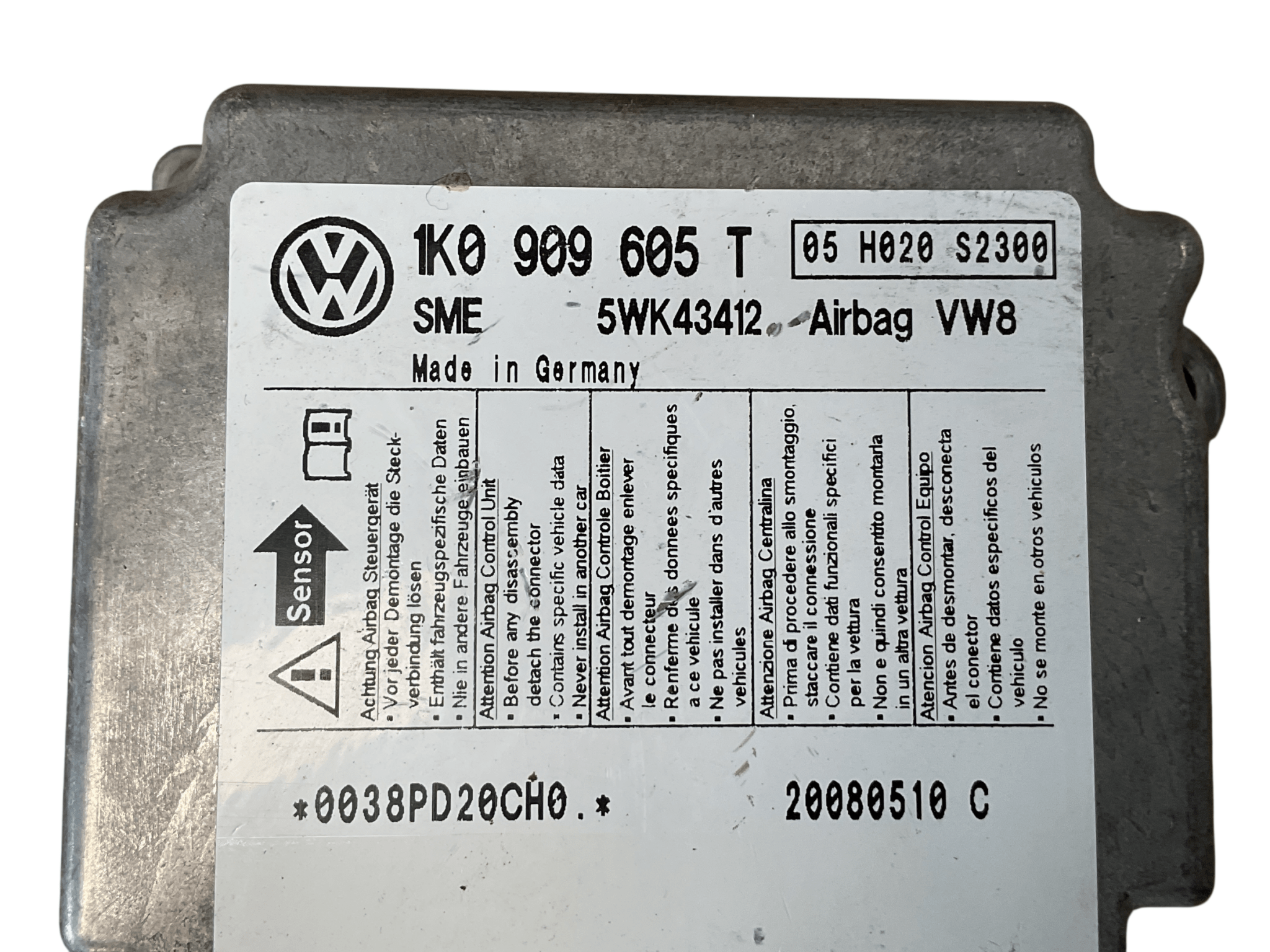Centralita AIrbag VW 1K0909605T - 1K0909605T