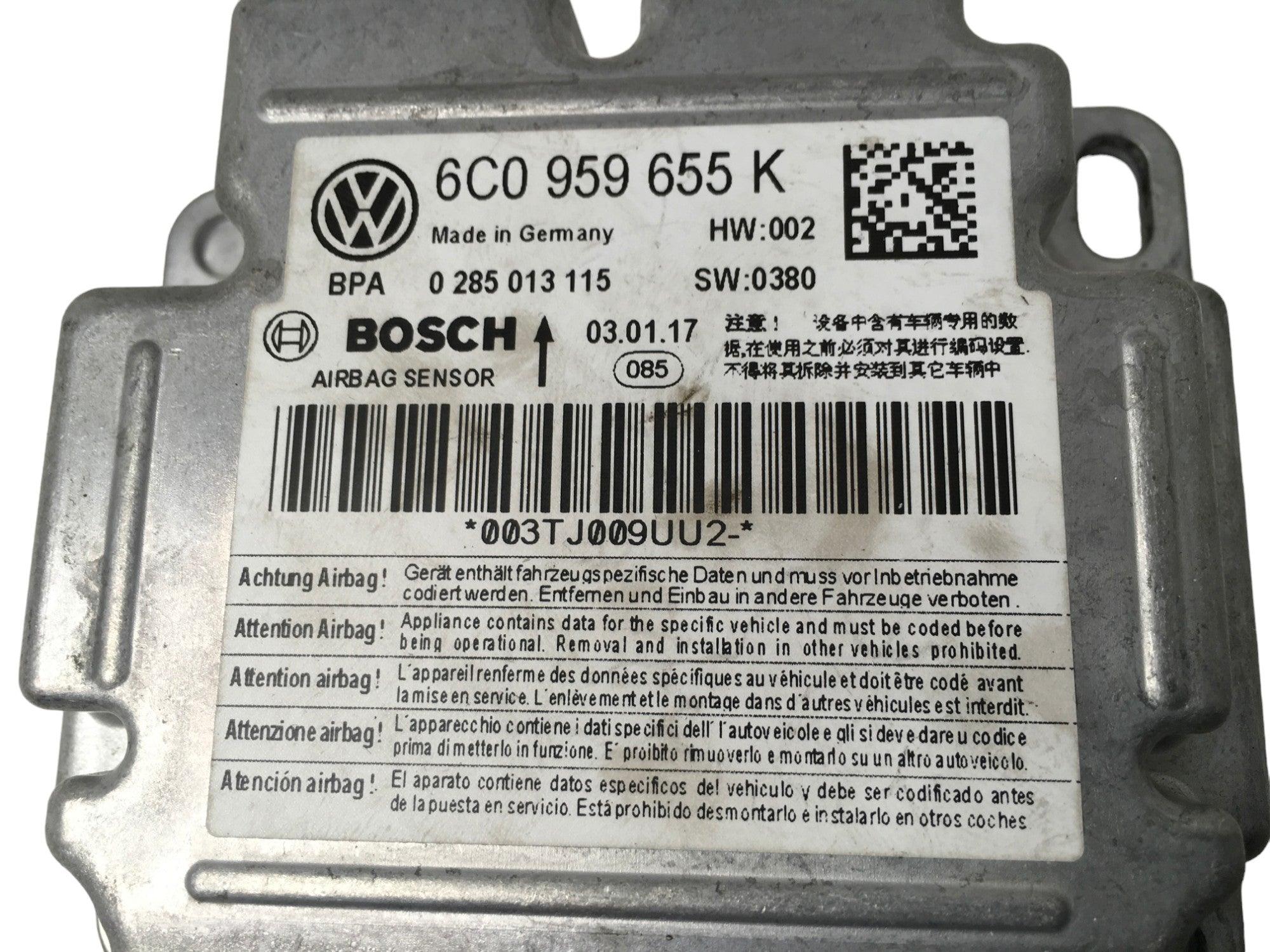 Centralita Airbag VW 6C0959655K - 6C0959655K