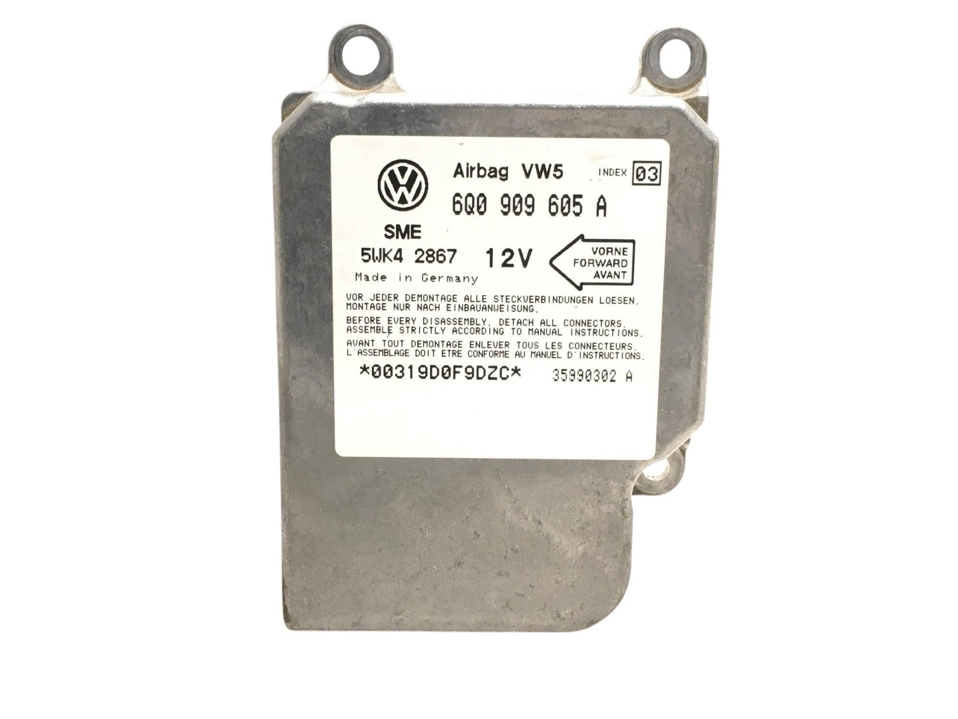 Centralita Airbag VW 6Q0909605A - 6Q0909605A