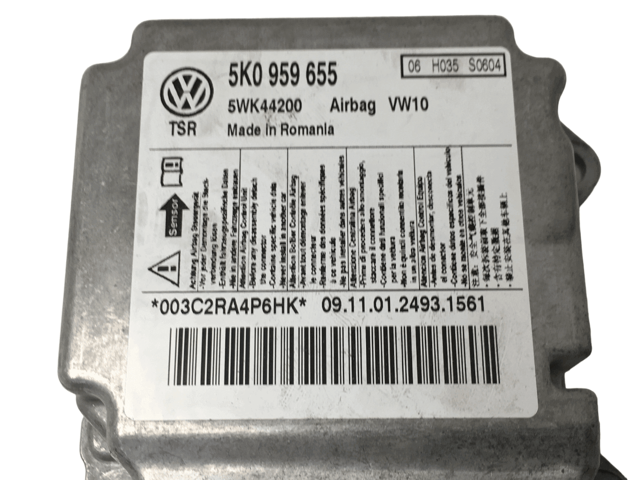 Centralita airbag VW Golf 6 5K0959655 - 5K0959655