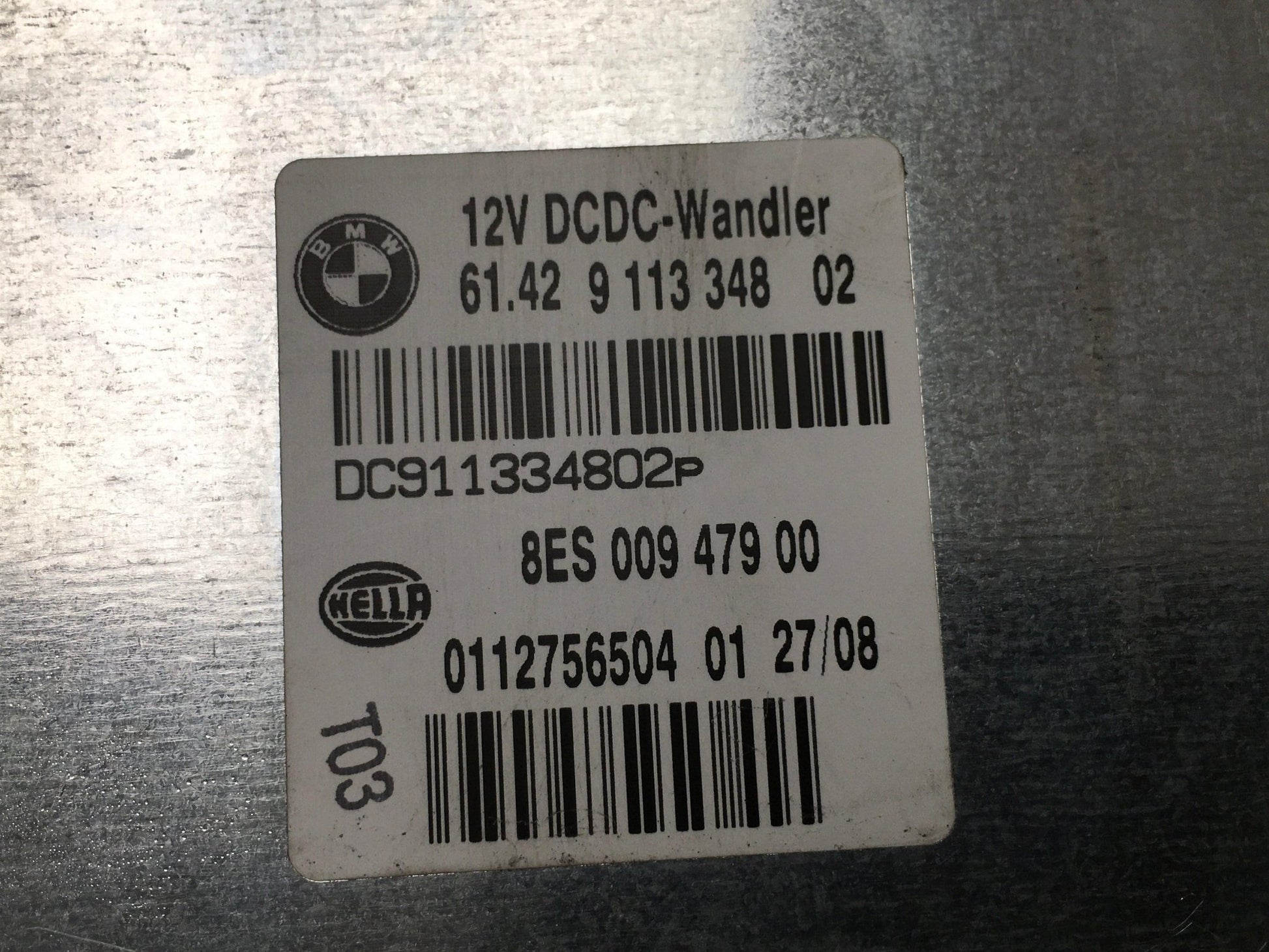 Centralita Cambios BMW E90 E81 - 61429113348