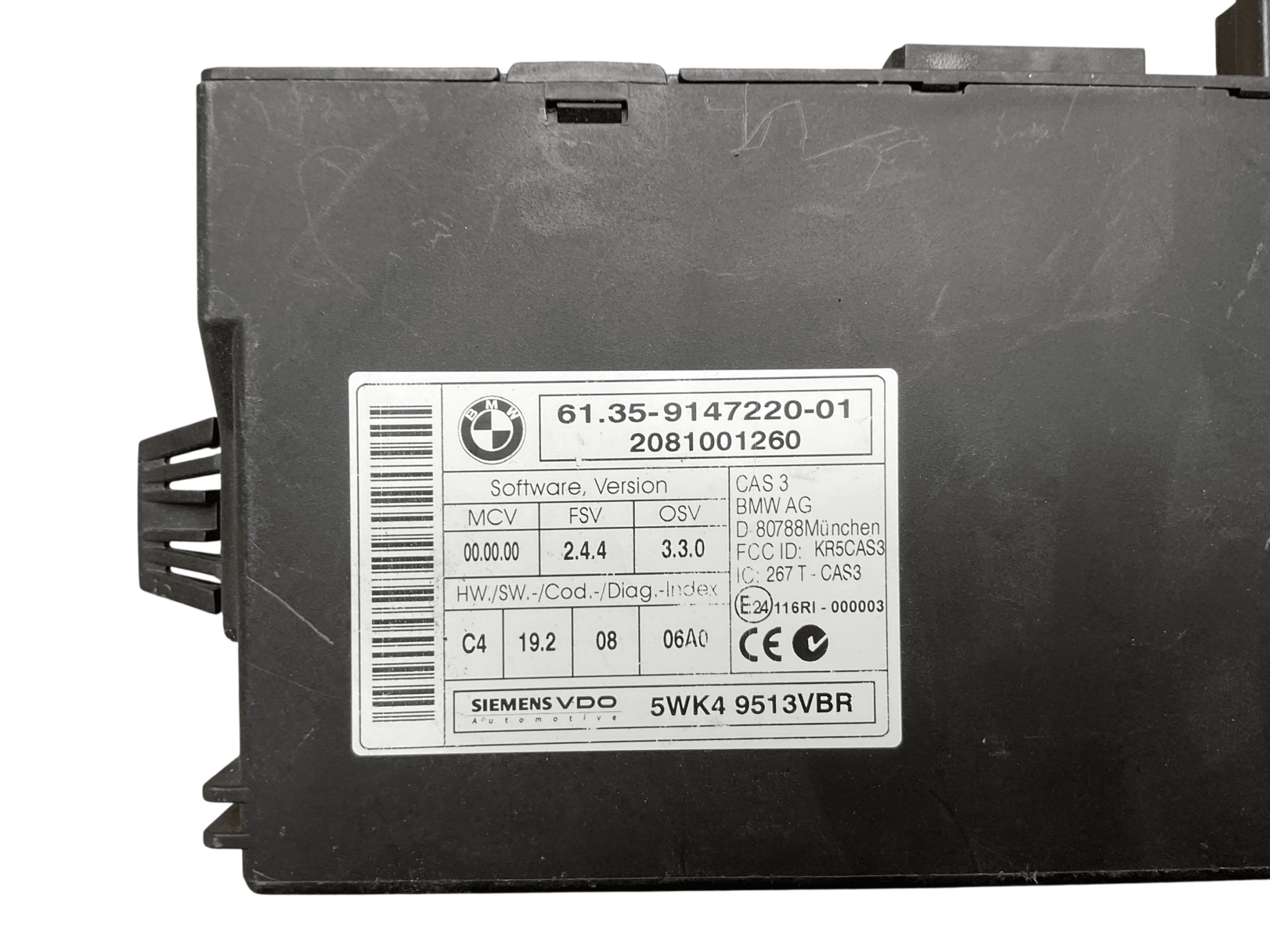 Centralita CAS BMW Serie 1 / 3 04-13 - 61359147220