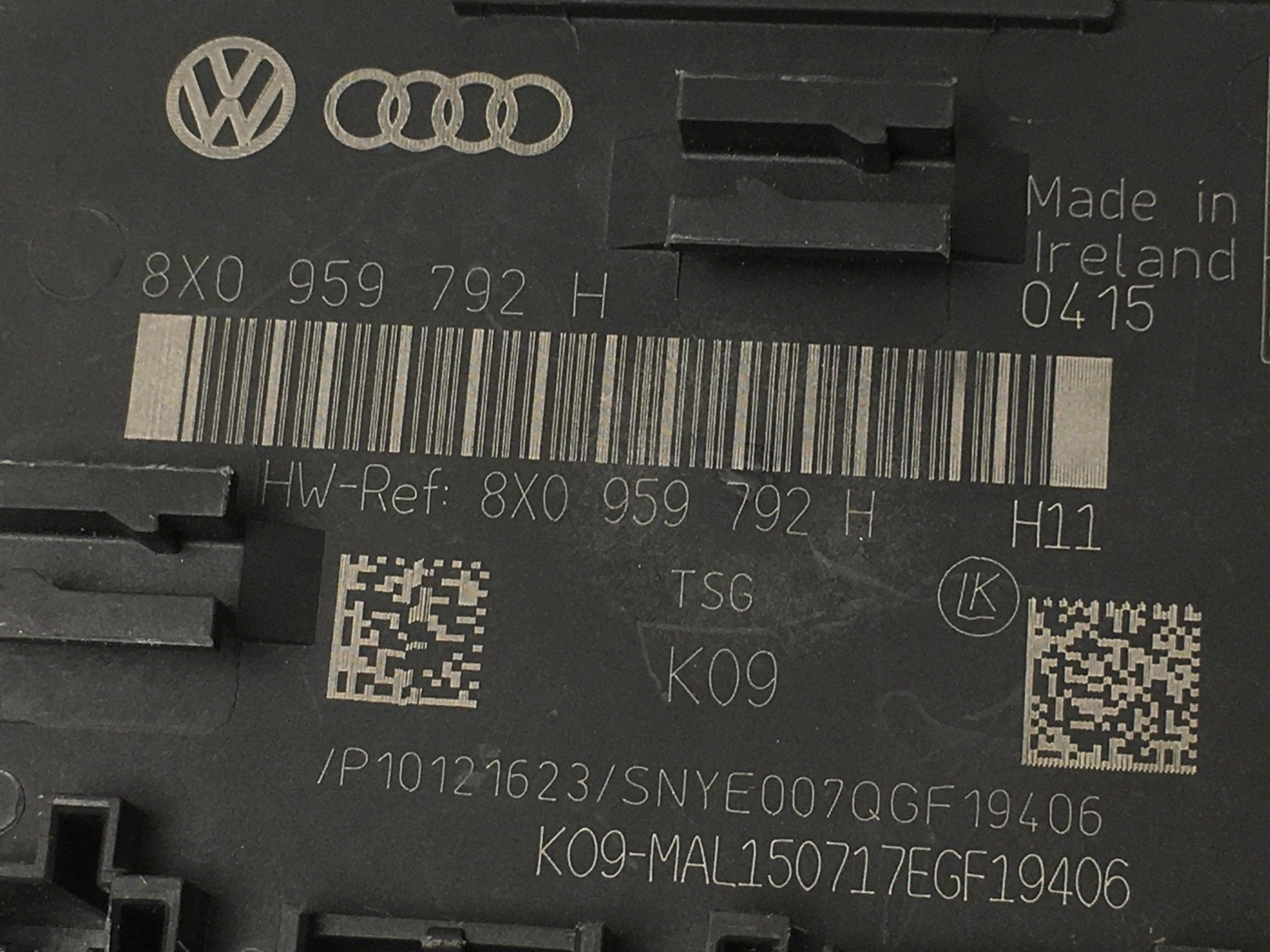 Centralita cierre VW 8X0959792H - 8X0959792H