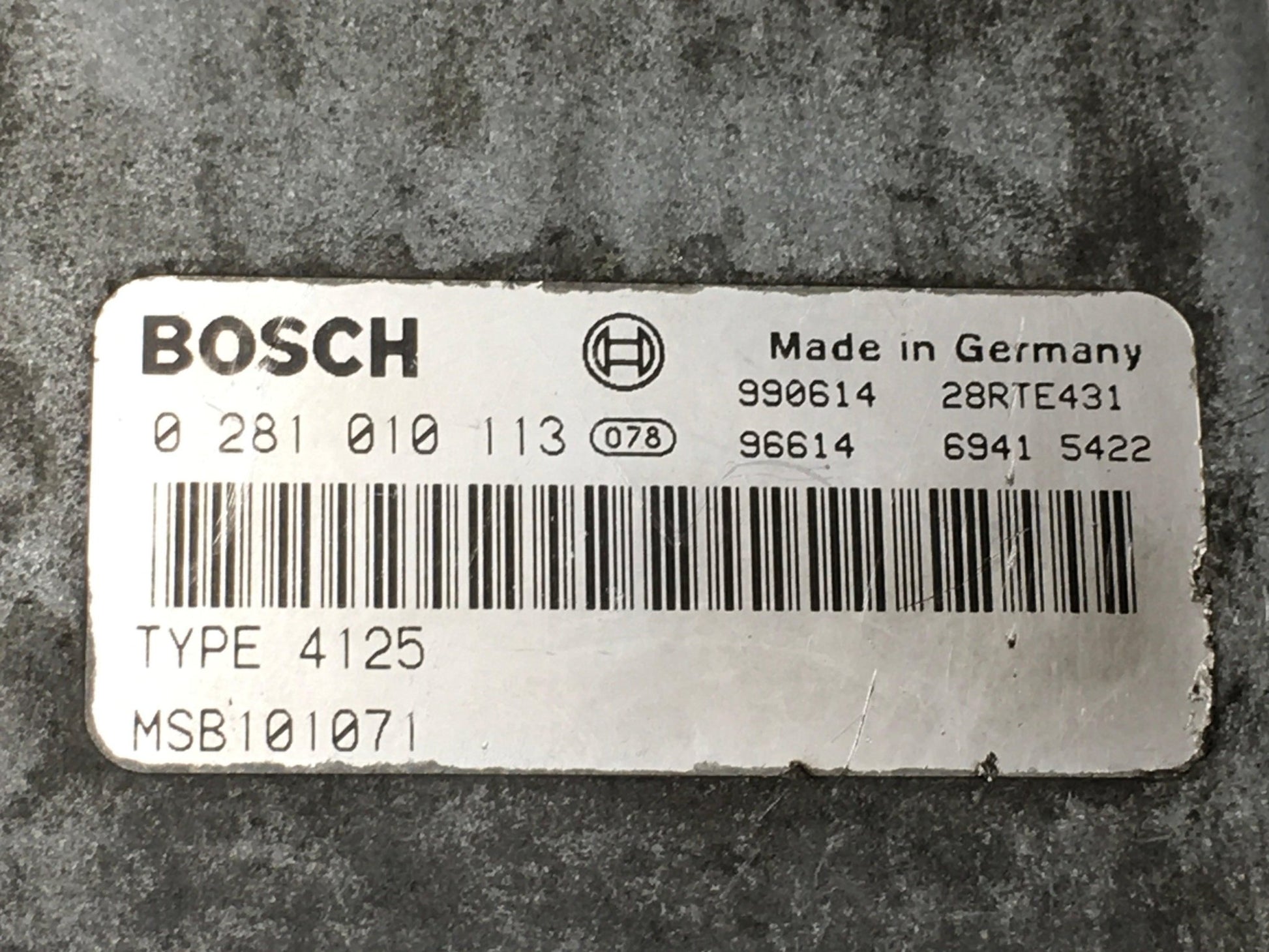 Centralita ECU Land Rover 0281010113 - 0281010113