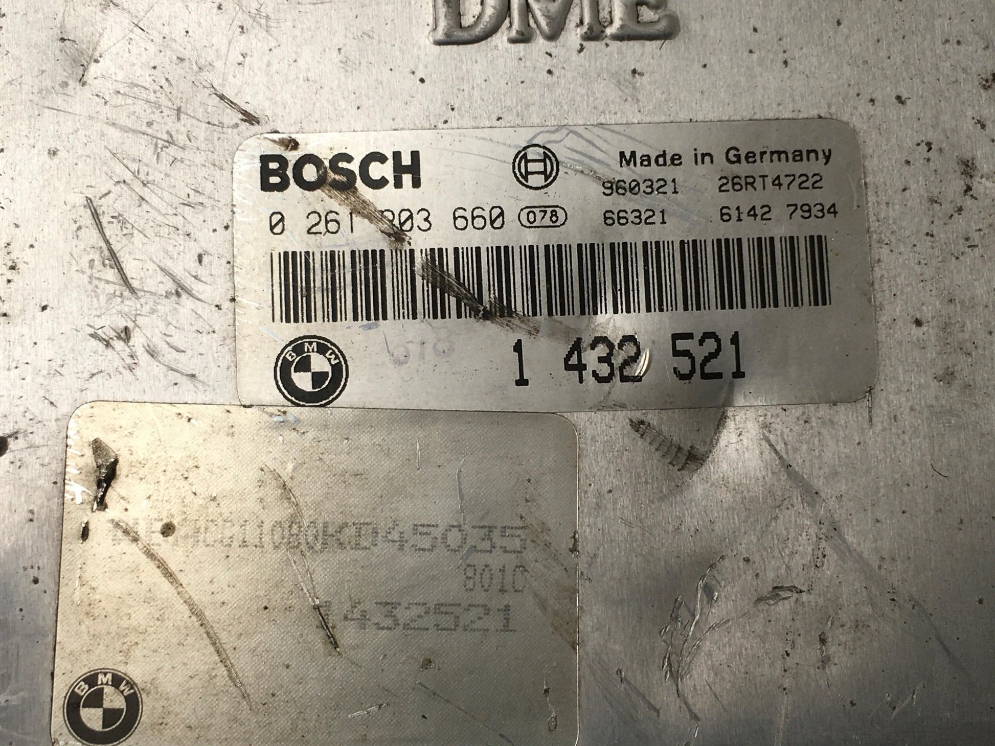 Centralita ECU motor BMW 1432521 - 0261203660, 1432521