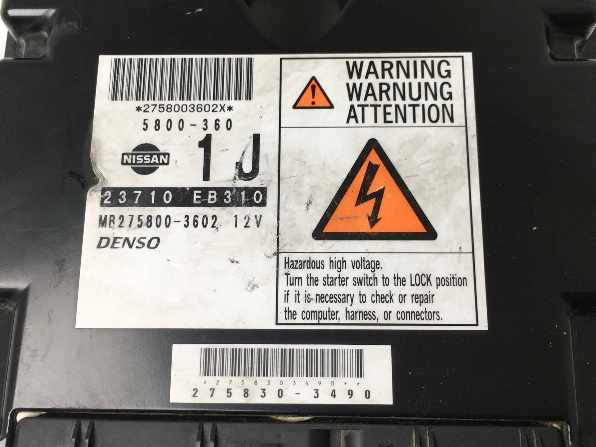 Centralita ECU motor Nissan Frontier 2 - 23710EB310