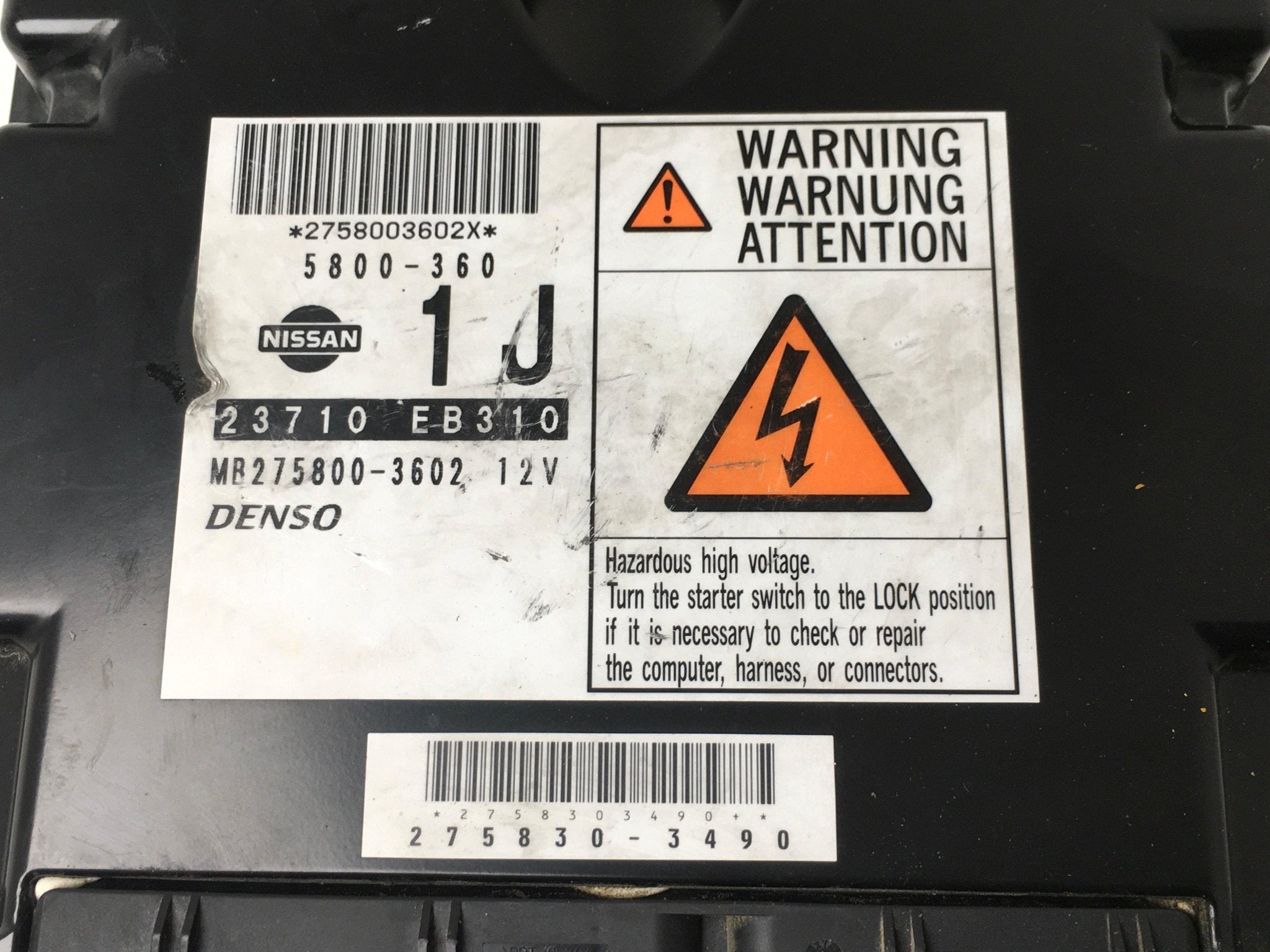 Centralita ECU motor Nissan Frontier 2 - 23710EB310