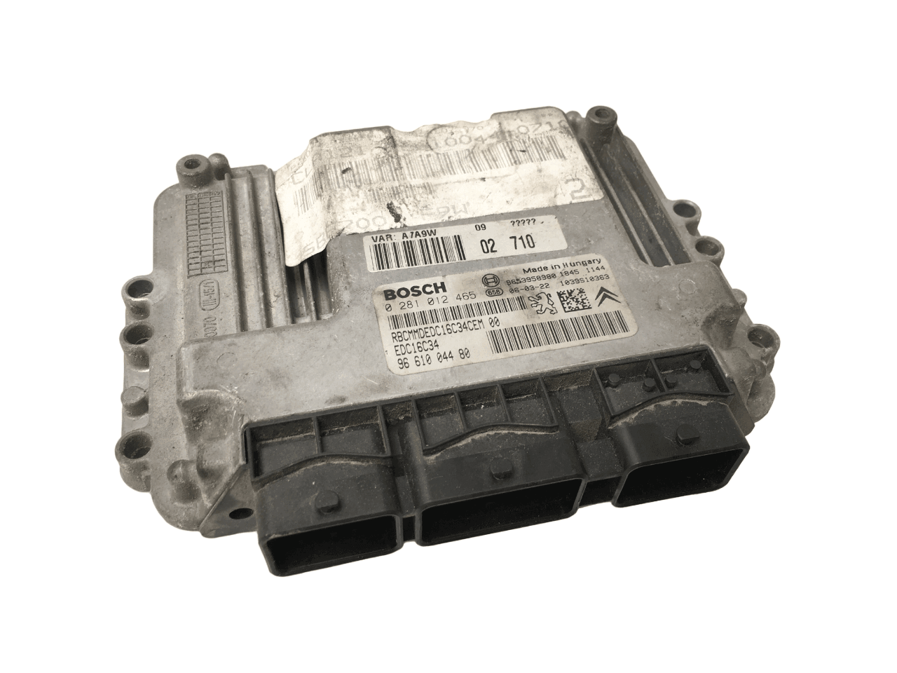 Centralita ECU motor PSA 9661004480 - 9661004480
