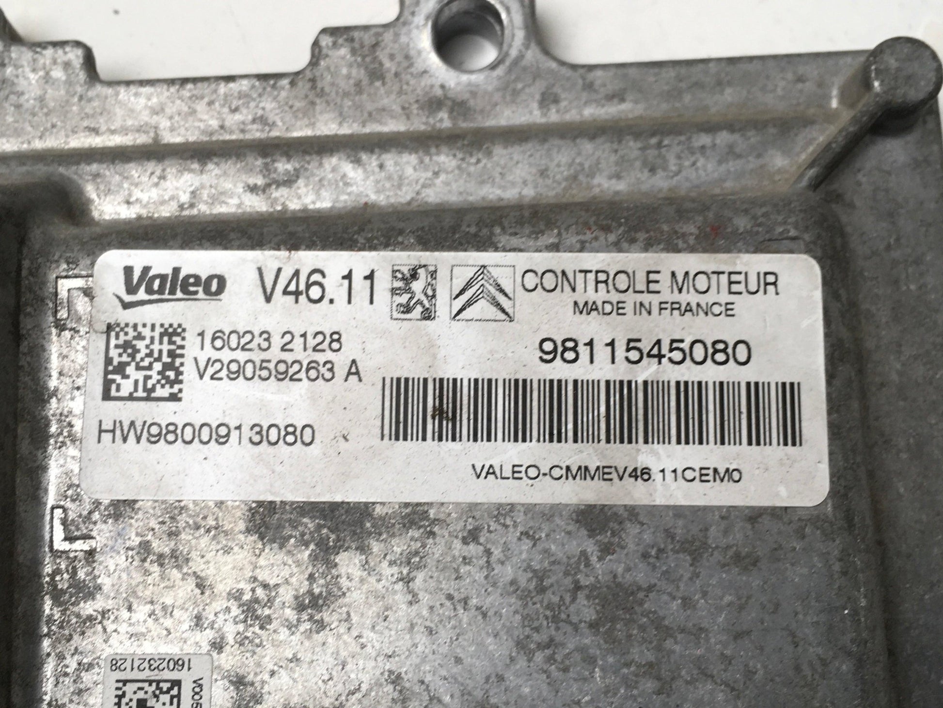 Centralita ECU motor PSA 9811545080 - 9811545080