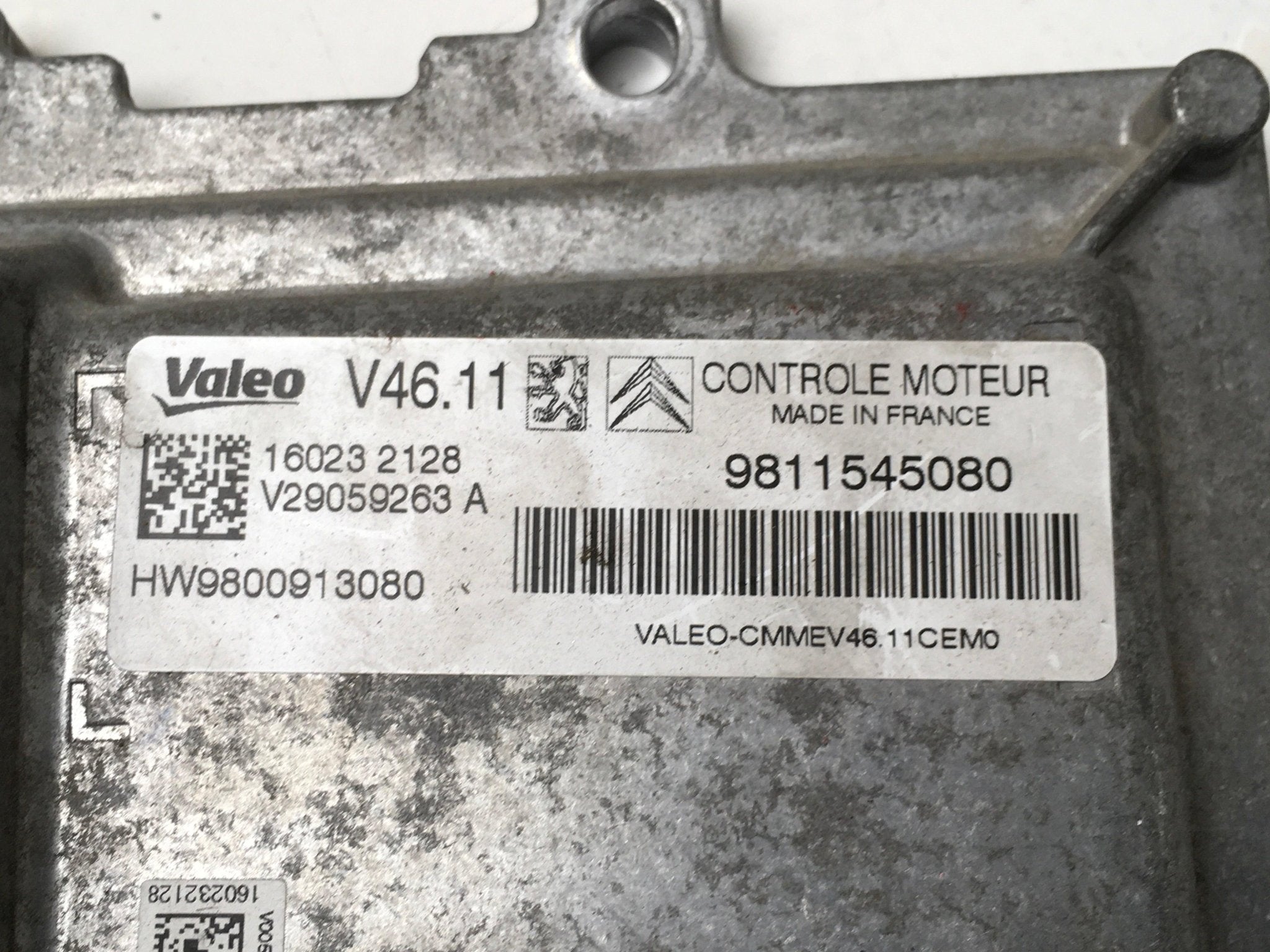 Centralita ECU motor PSA 9811545080 - 9811545080