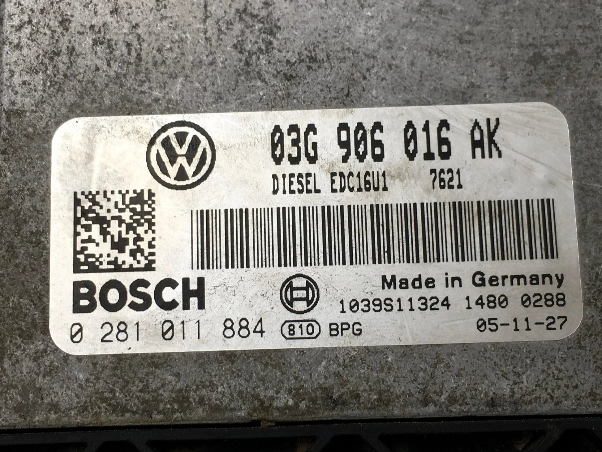 Centralita ECU motor Seat Leon II
