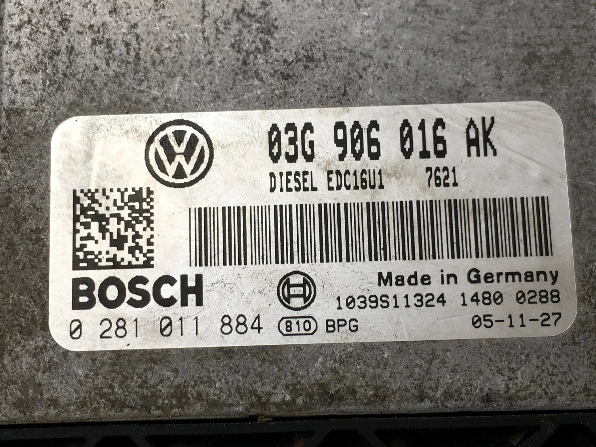 Centralita ECU motor Seat Leon II