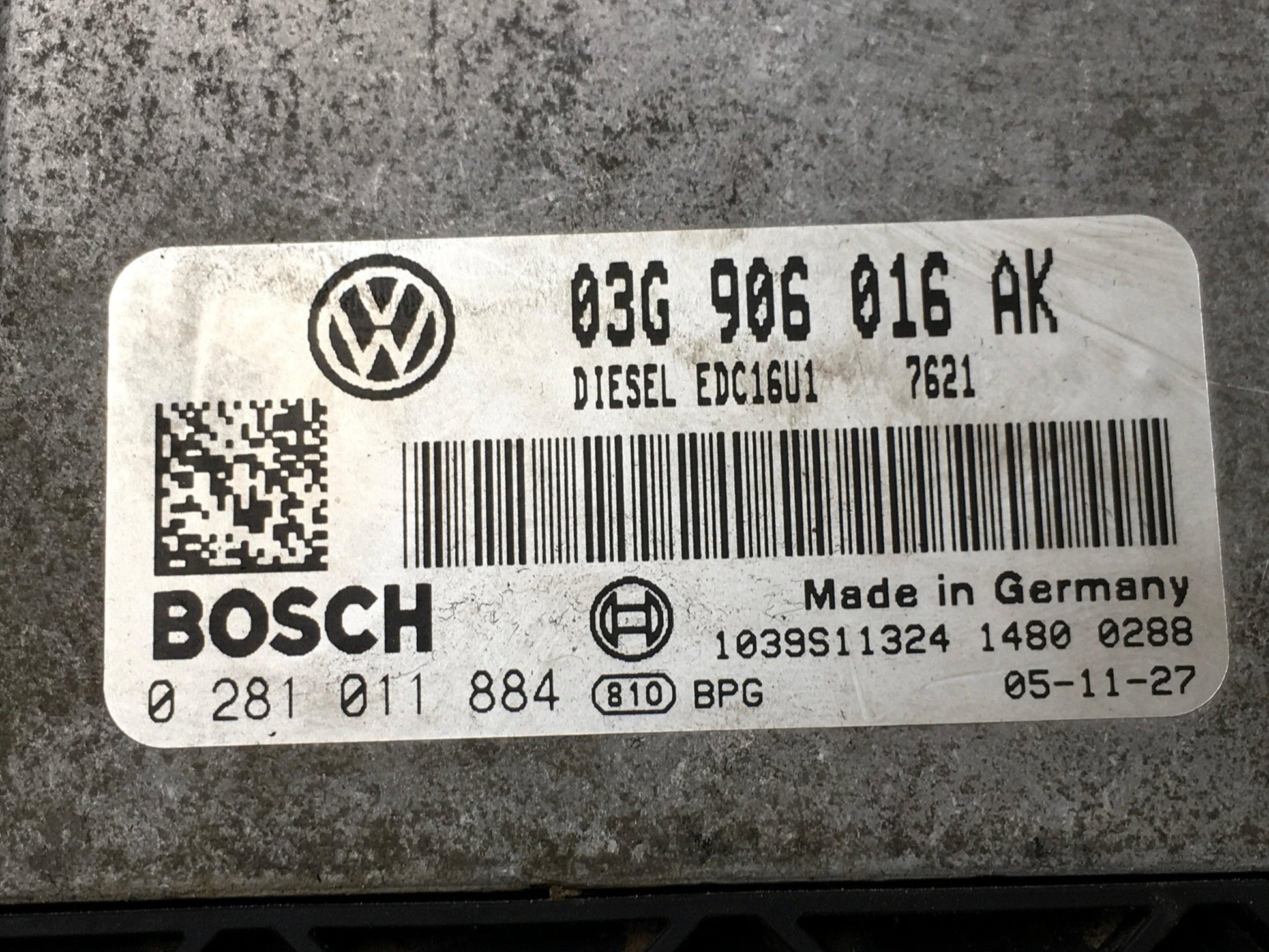 Centralita ECU motor Seat Leon II - 03G906016AK