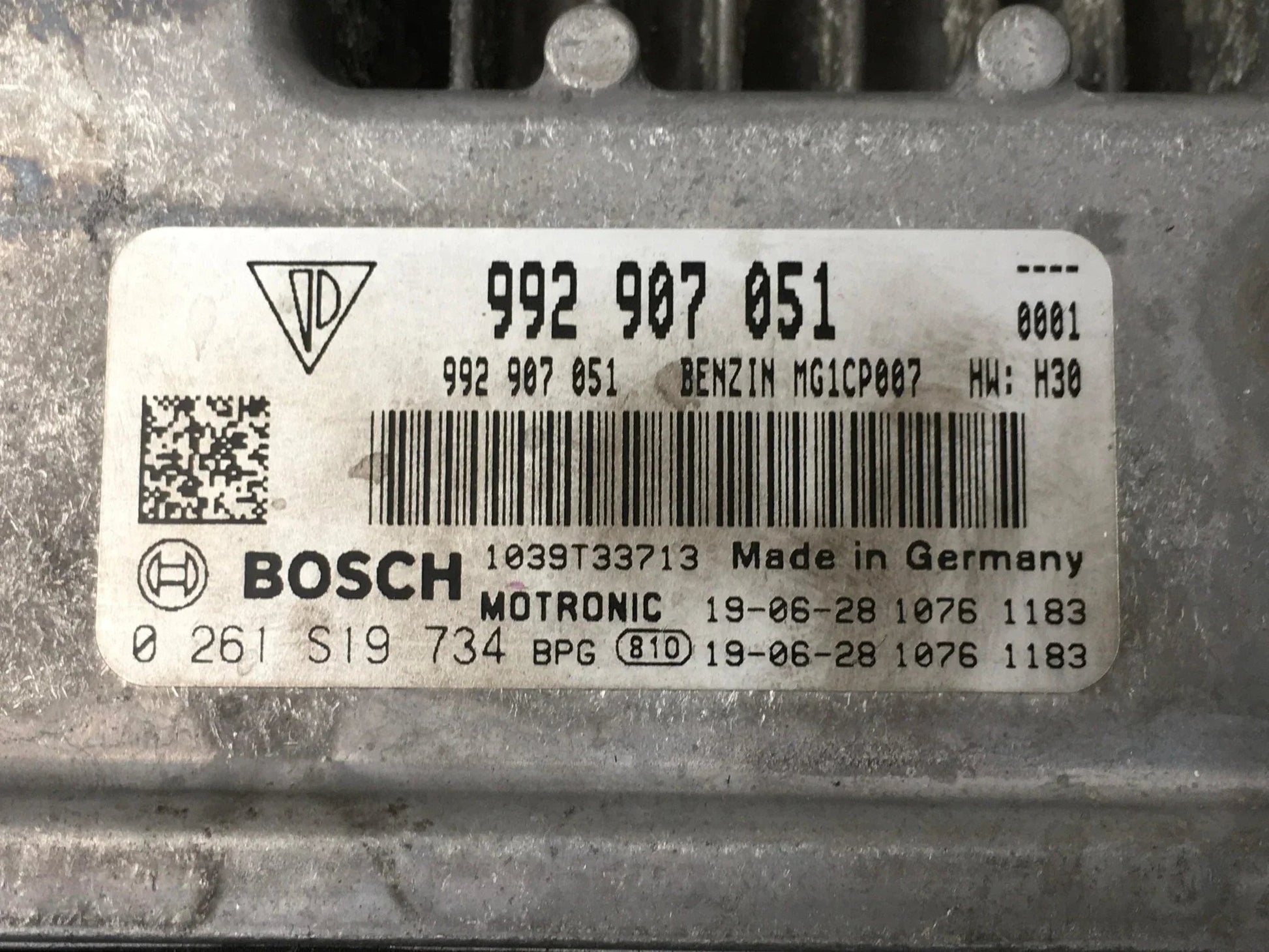 Centralita ECU Porsche MG1CP007