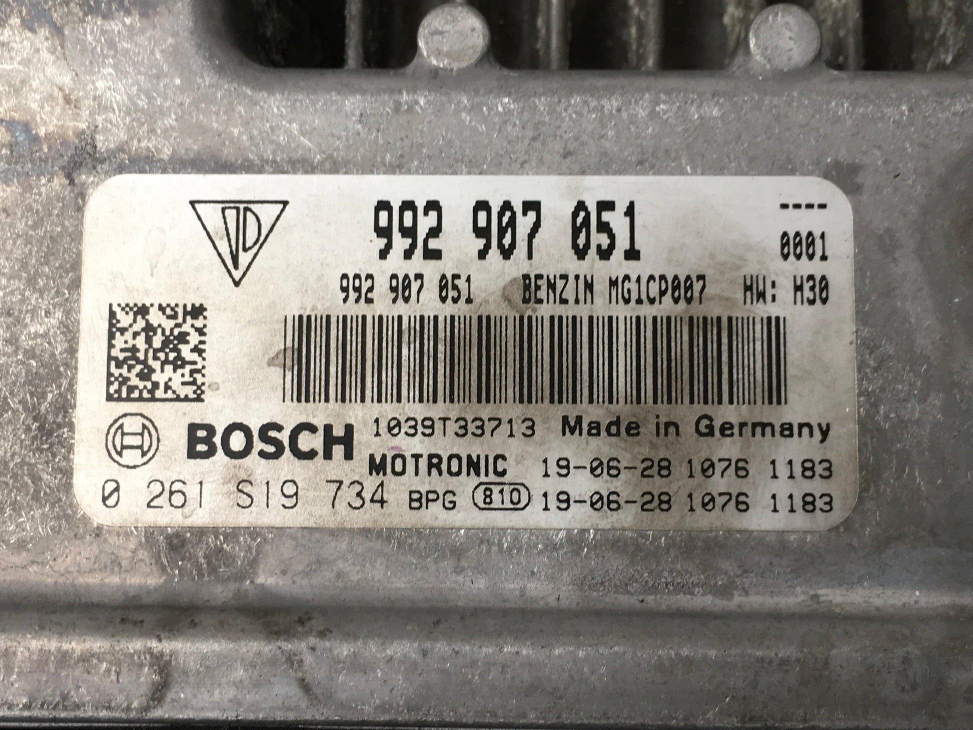 Centralita ECU Porsche MG1CP007 - 992907051