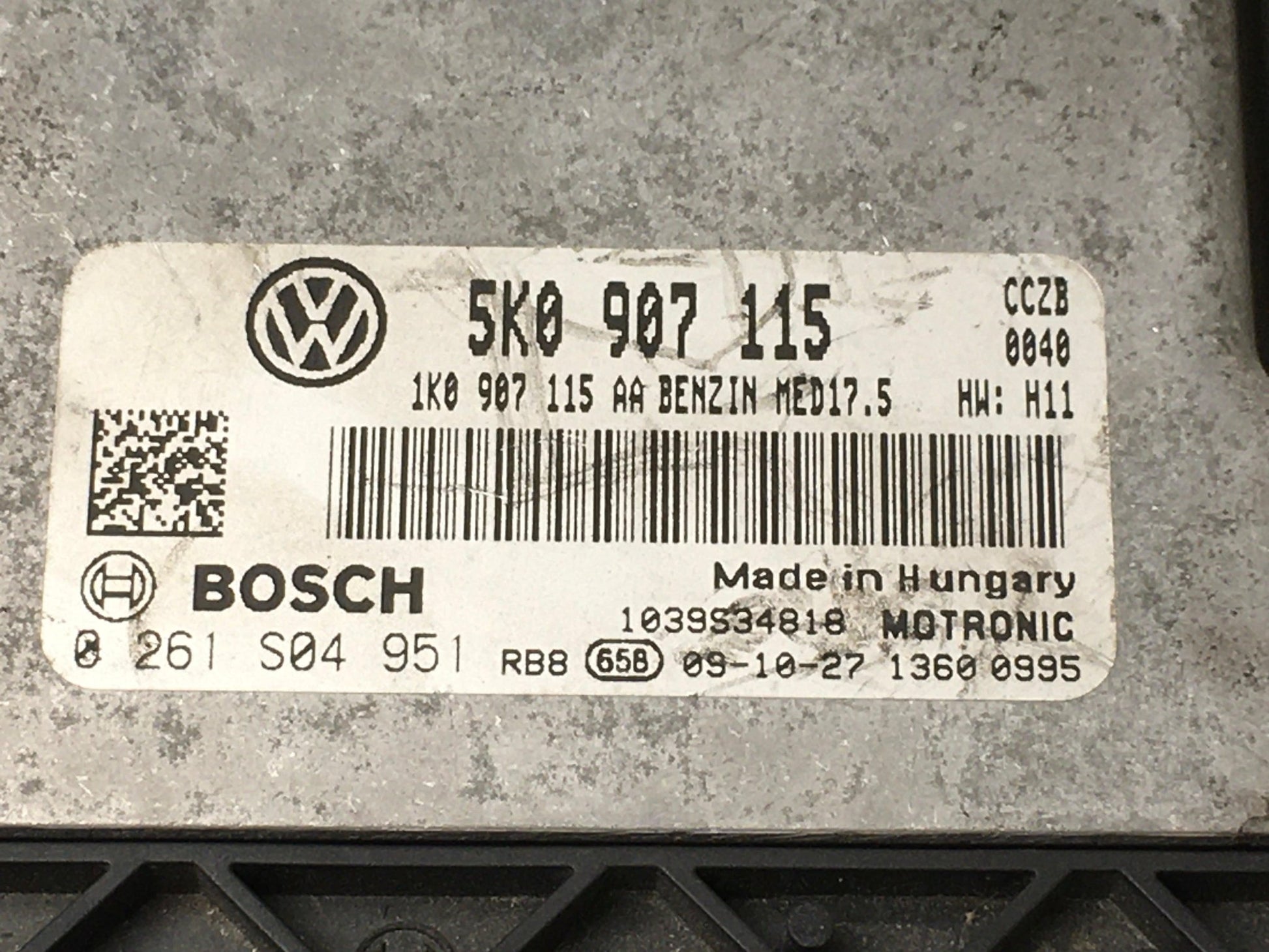 Centralita ECU VW 5K0907115 - 5K0907115