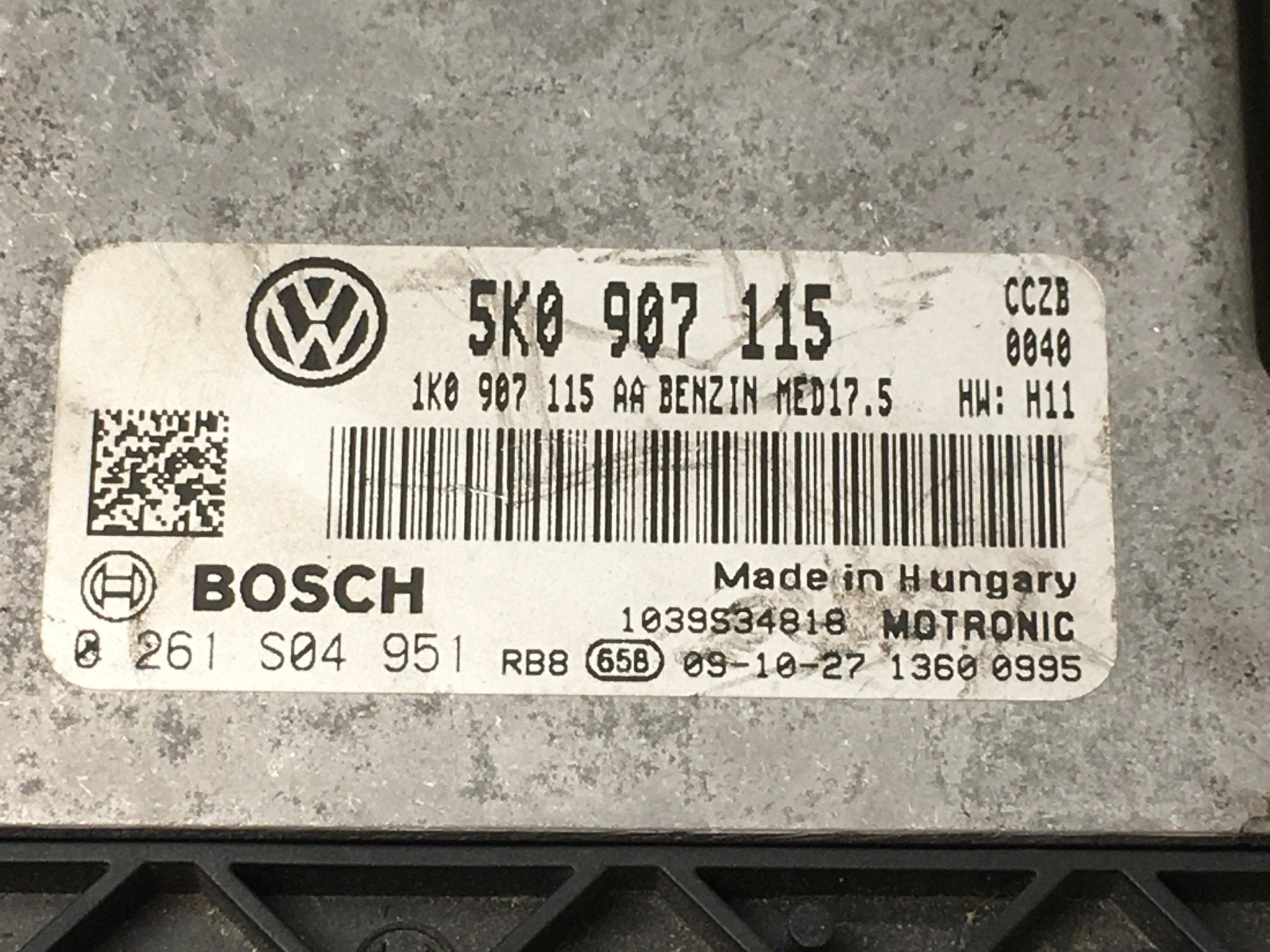 Centralita ECU VW 5K0907115 - 5K0907115