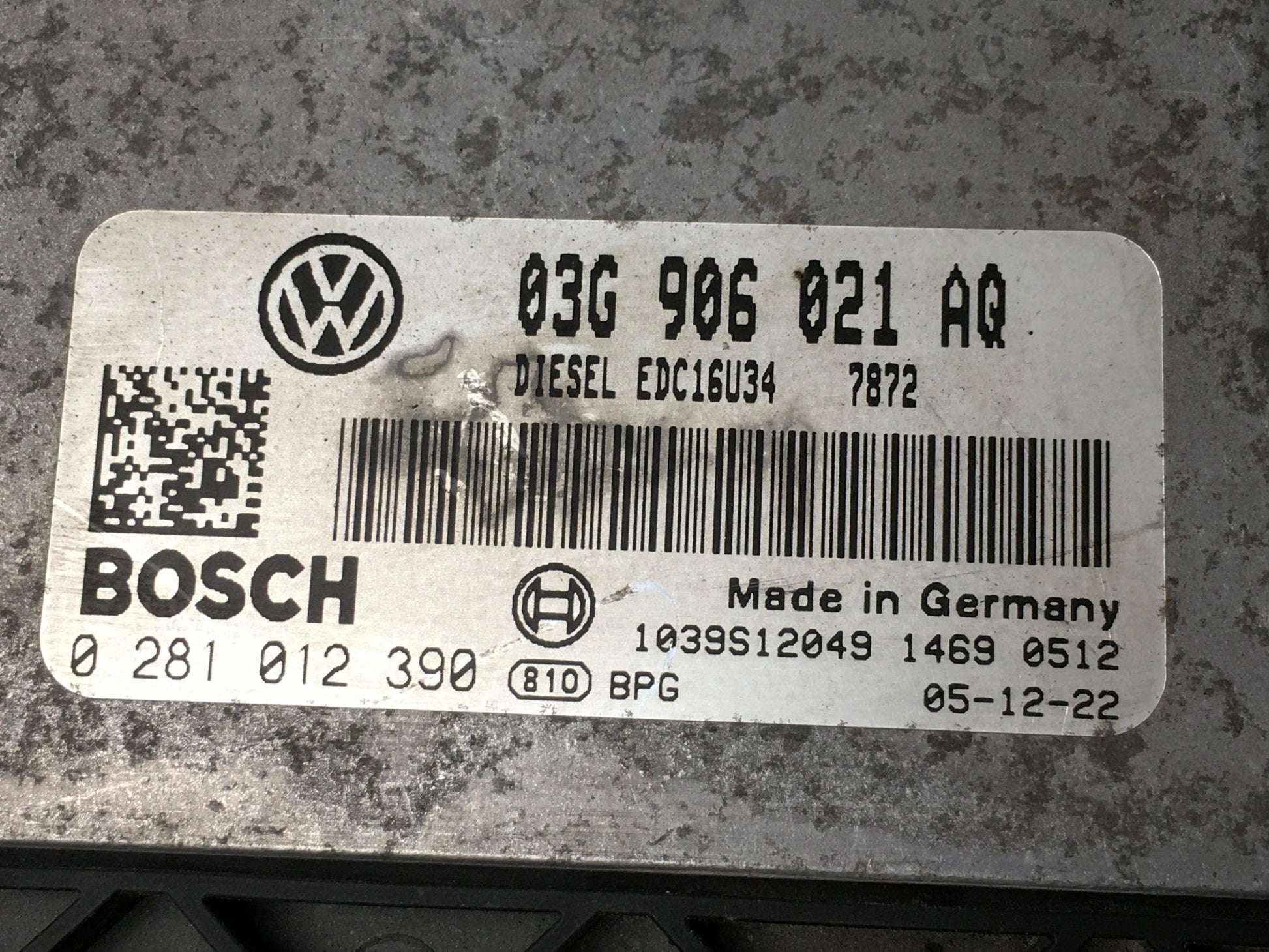 Centralita ECU VW Caddy III - 03G906021AQ