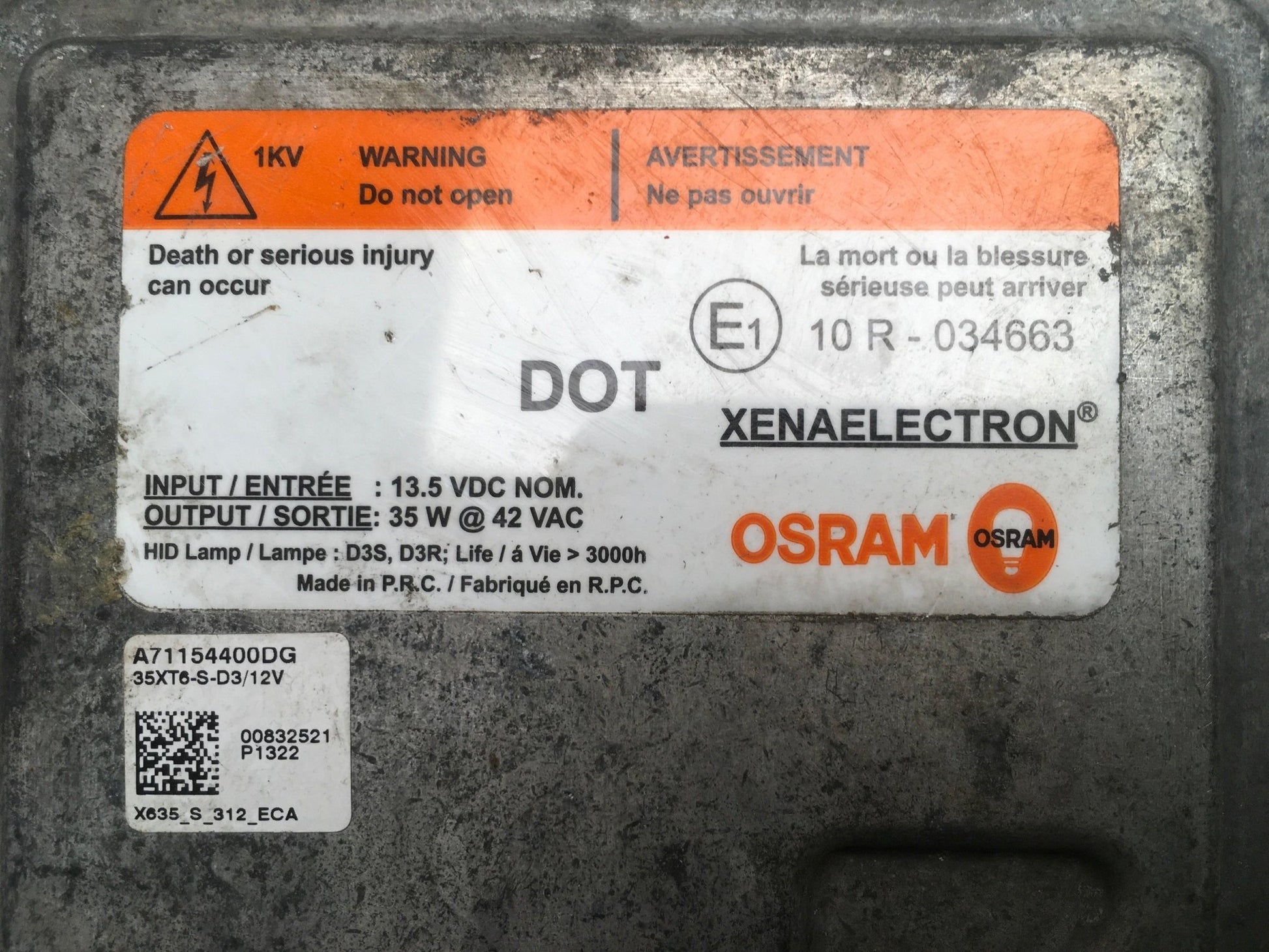 Centralita Faros A71154400DG - A71154400DG