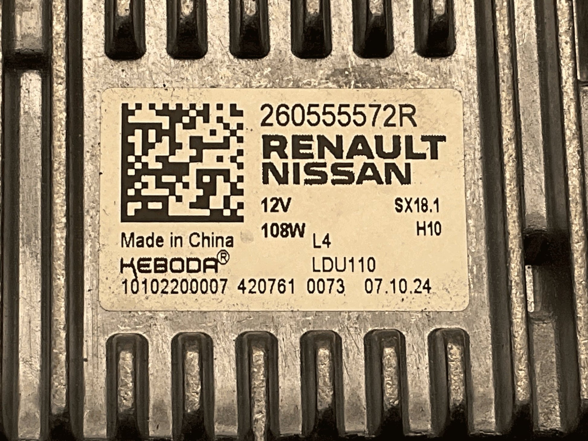 Centralita Faros Renault 260555572R - 260555572R