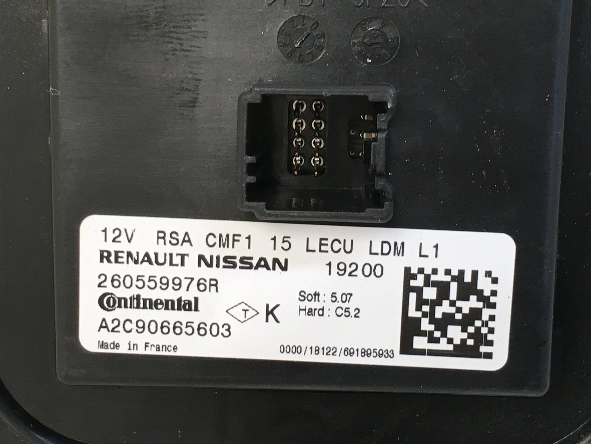 Centralita Faros Renault 260559976R - 260559976R
