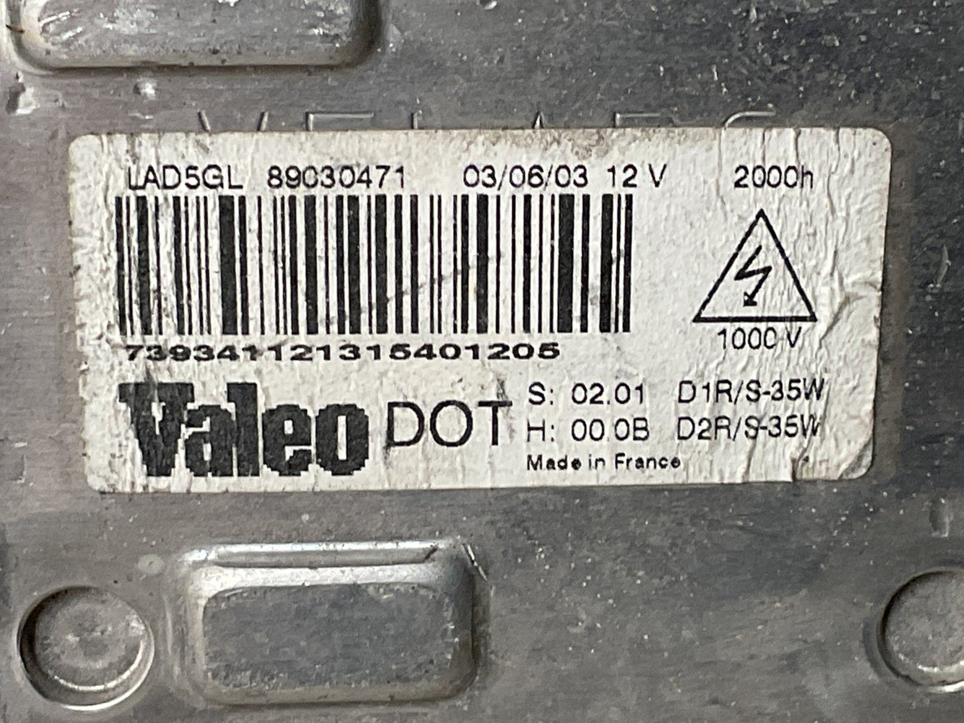 Centralita Faros Renault Laguna 2000 - 2008 - 89030471