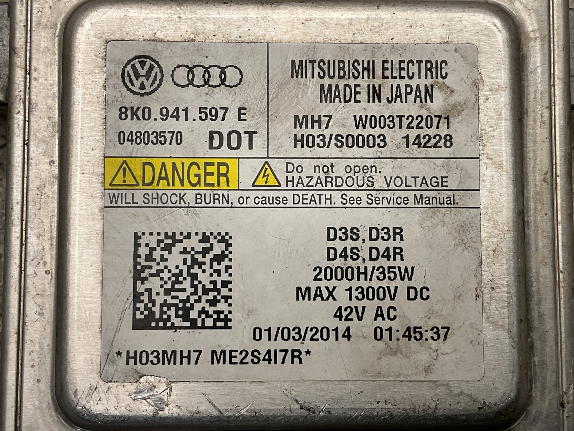 Centralita Faros VW 8K0941597E - 