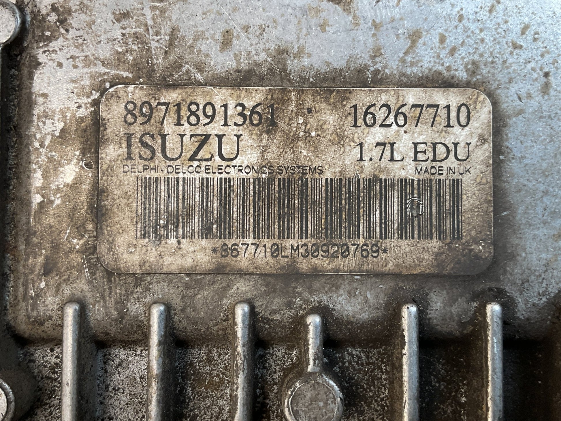 Centralita Inyeccion Opel 8971891361 - 8971891361