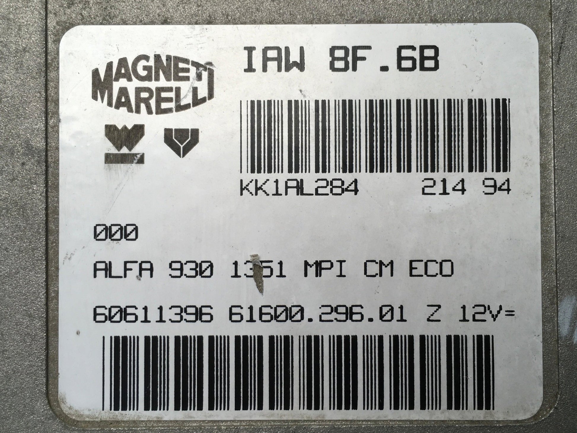 Centralita Motor Alfa Romeo 145 - 60611396