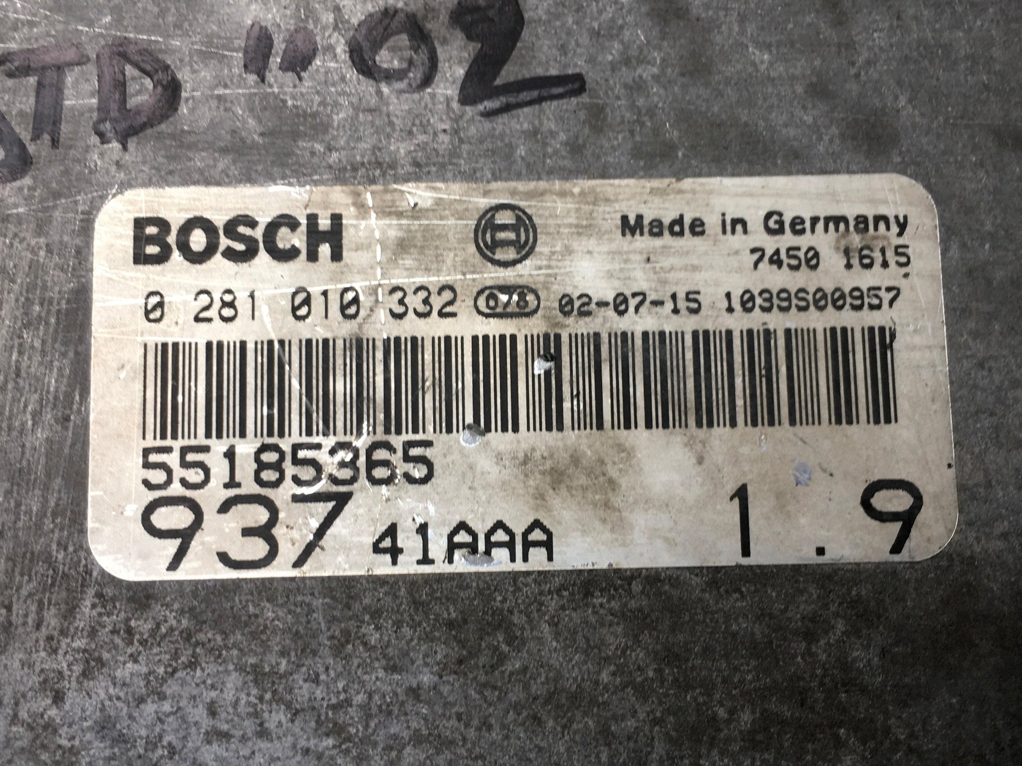 Centralita Motor Alfa Romeo 147 - 0281010332