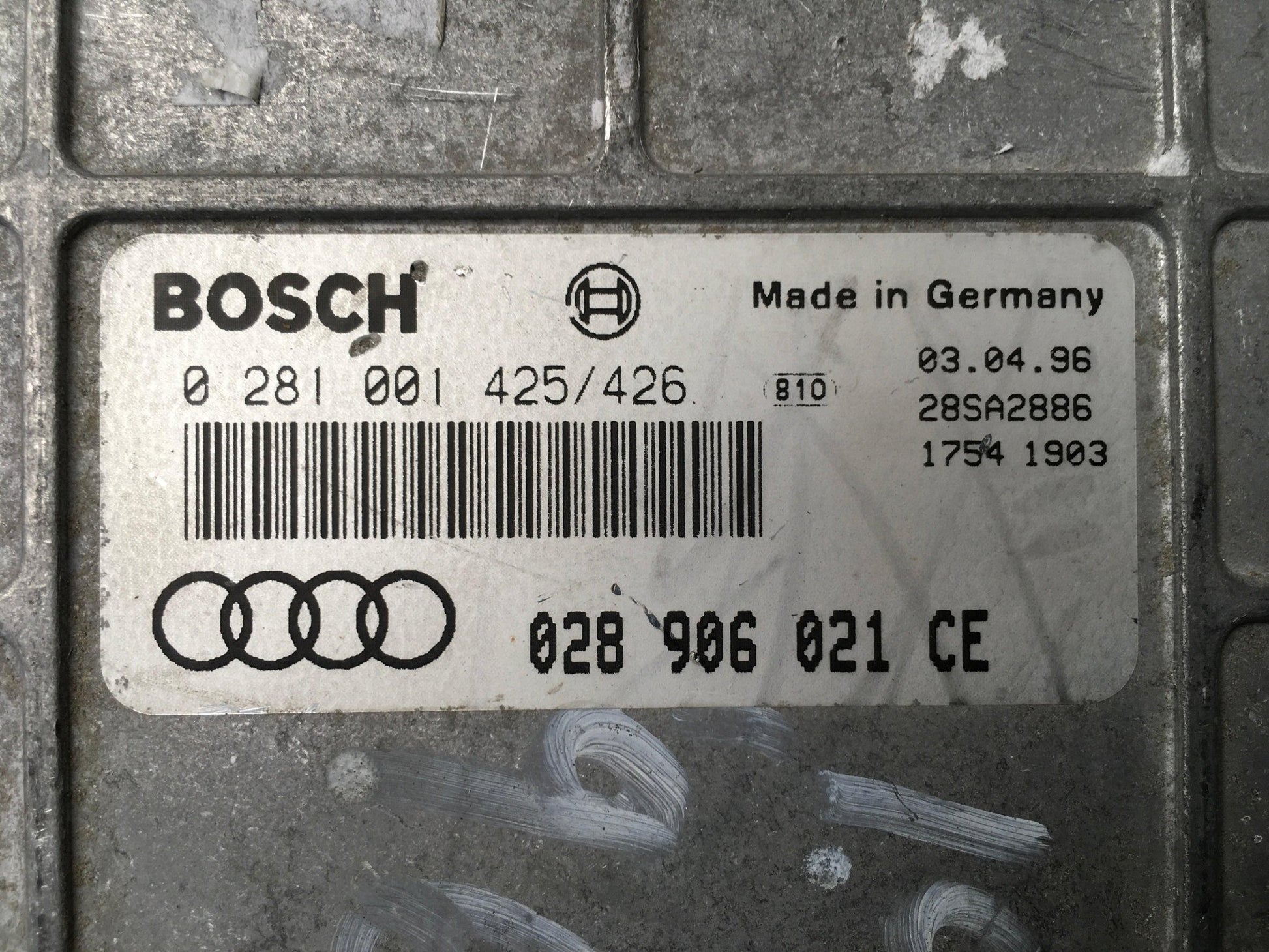 Centralita Motor Audi A4 B5 - 028906021CE