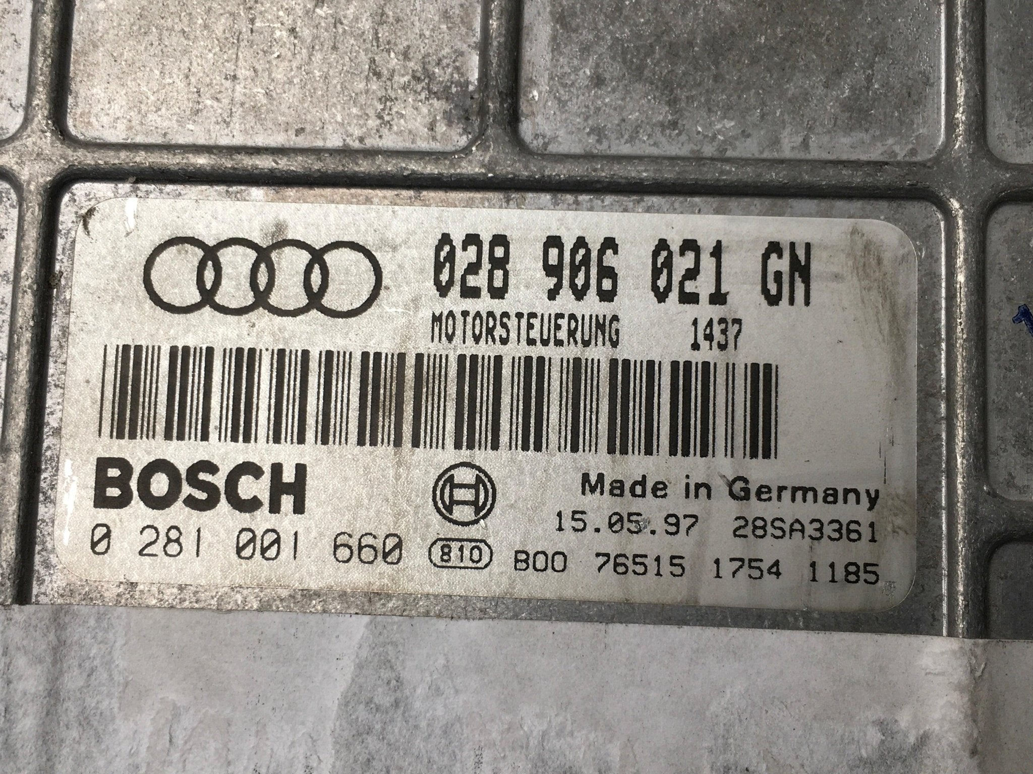 Centralita Motor Audi A4 B5 - 028906021GN