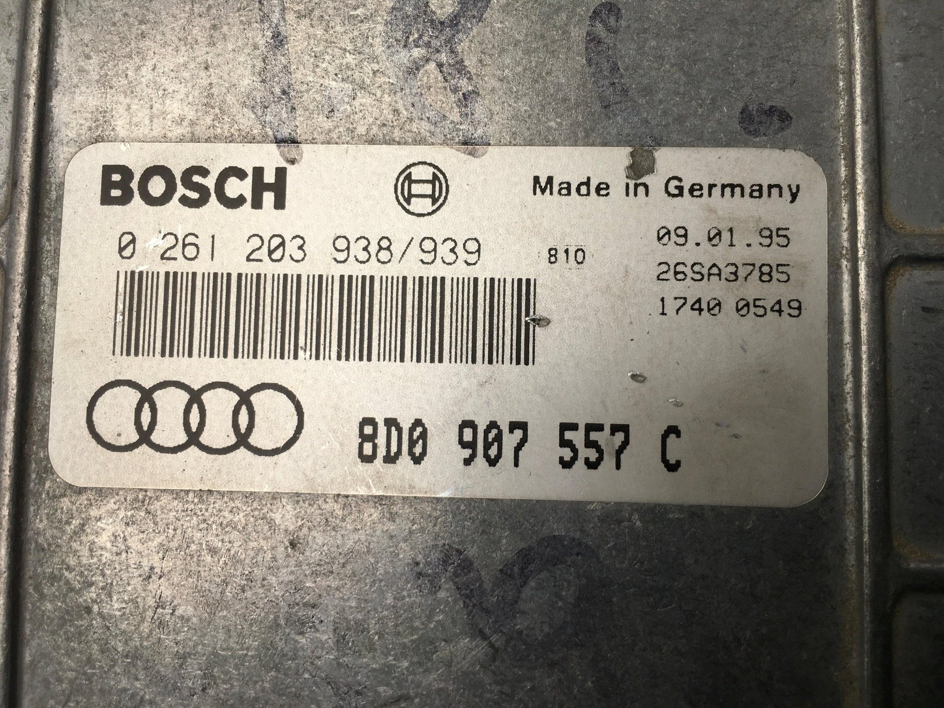 Centralita Motor Audi A4 B5 - 8D0907557C